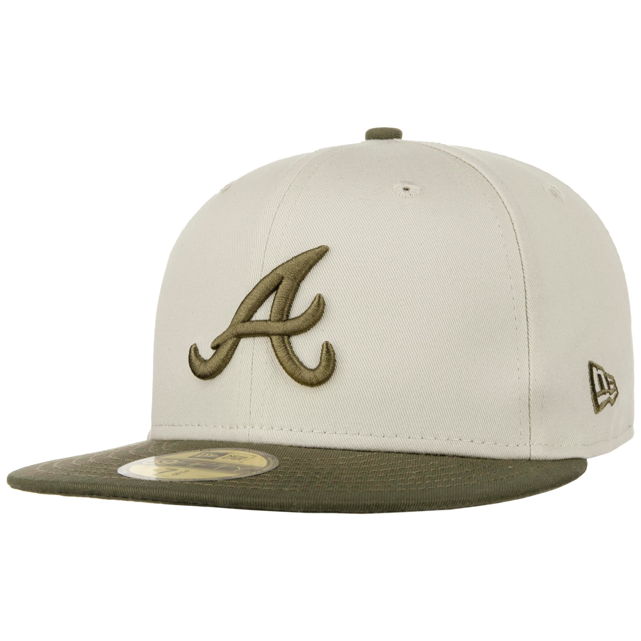 Berretto Vintage Snapback Head To Toe &ndash; Bianco Sporco E Verde, Stile Anni 90, Taglia Unica