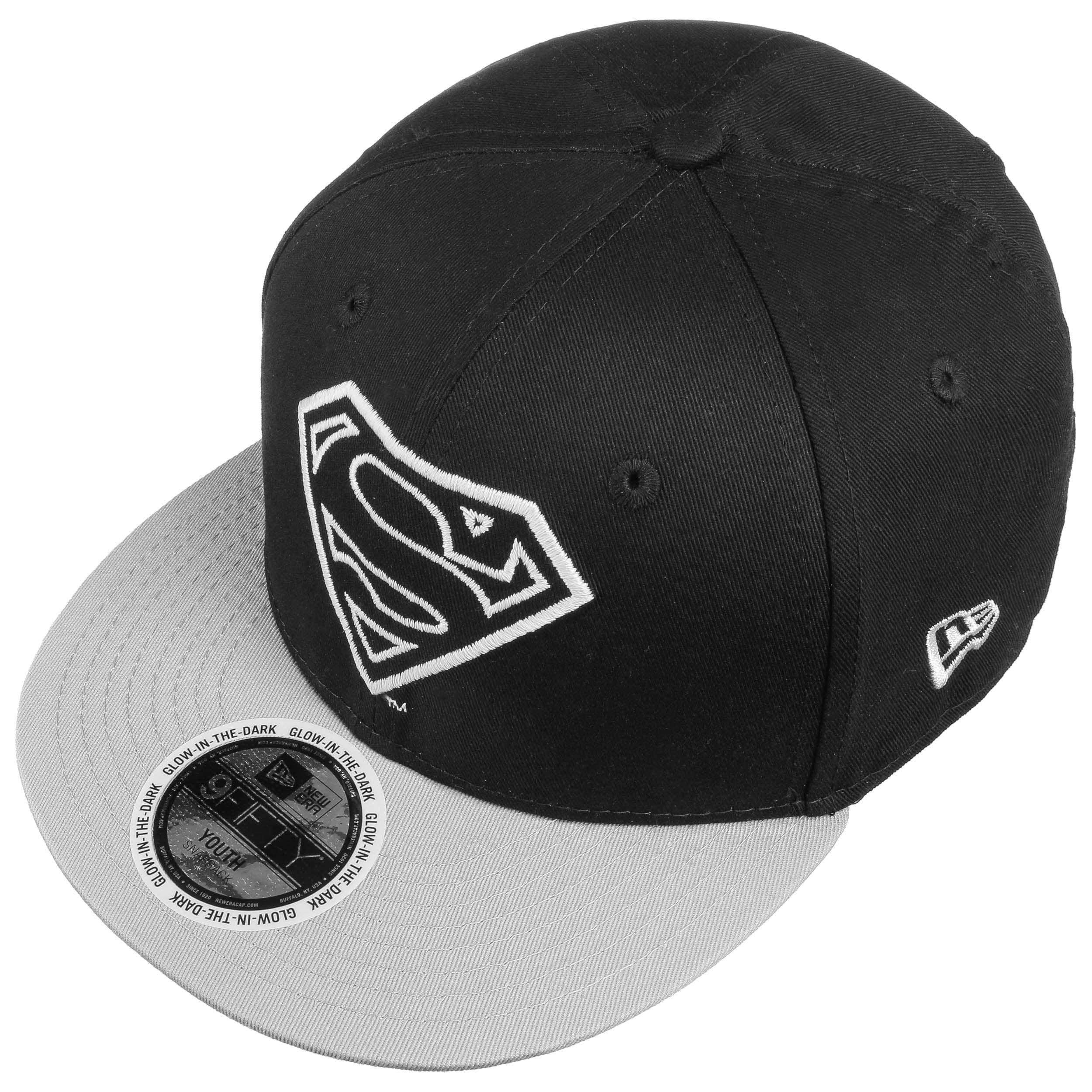 New Era 9Fifty Snapback Berretto Bambini Superman Graffiti – Regolabile, 65% Poliestere 35% Cotone, Per Bambini E Ragazzi