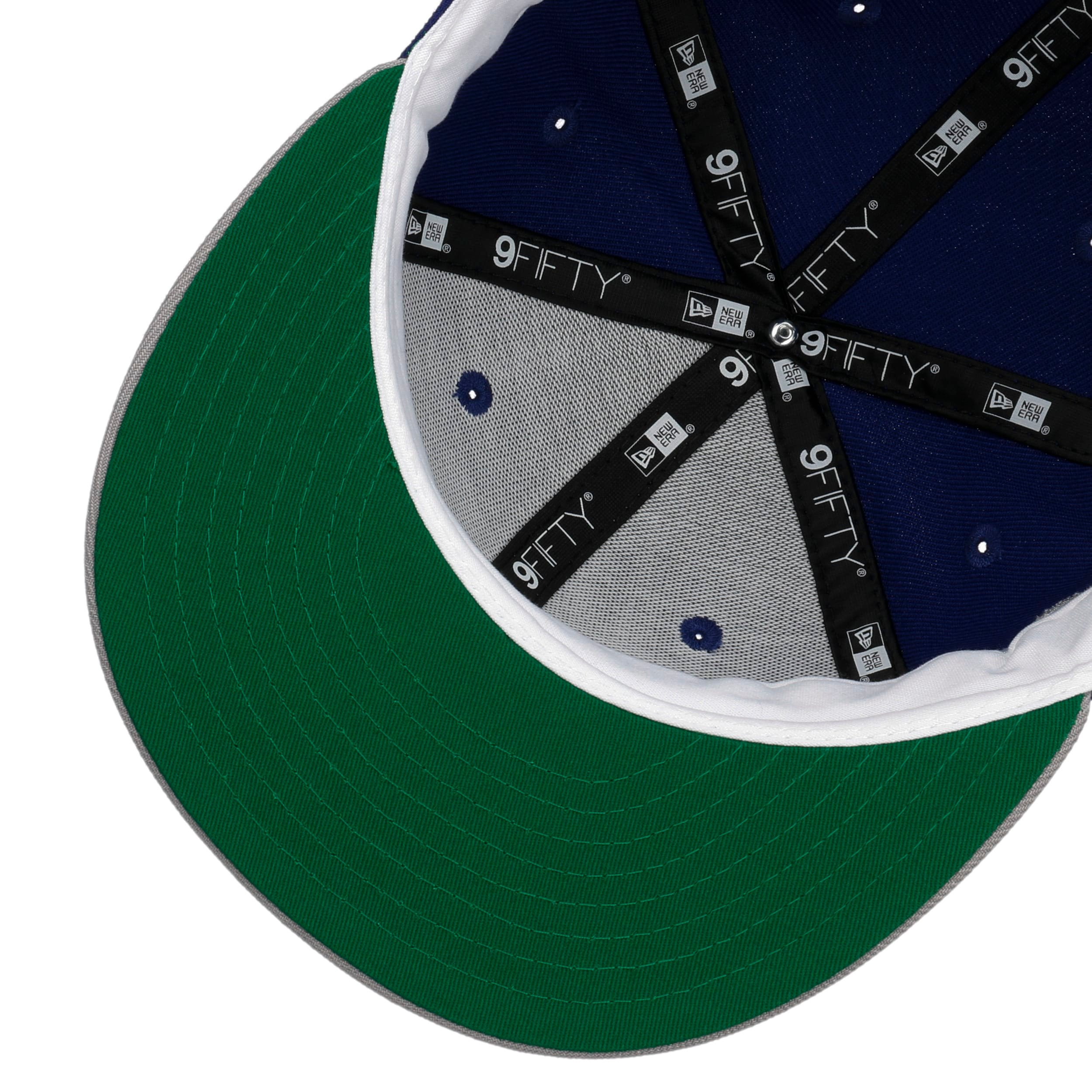 New Era Los Angeles Dodgers Seasonal Infill Olive 9Forty Strapback Cap