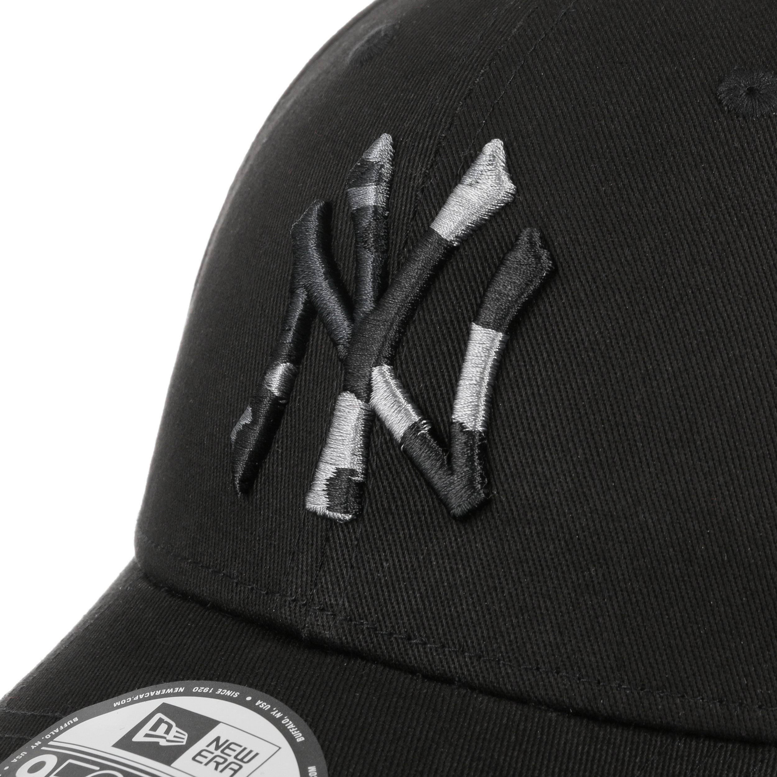 Cappellino New Era New York Yankees 9FORTY – Trucker Maglia Nero, Unisex - Foto 2