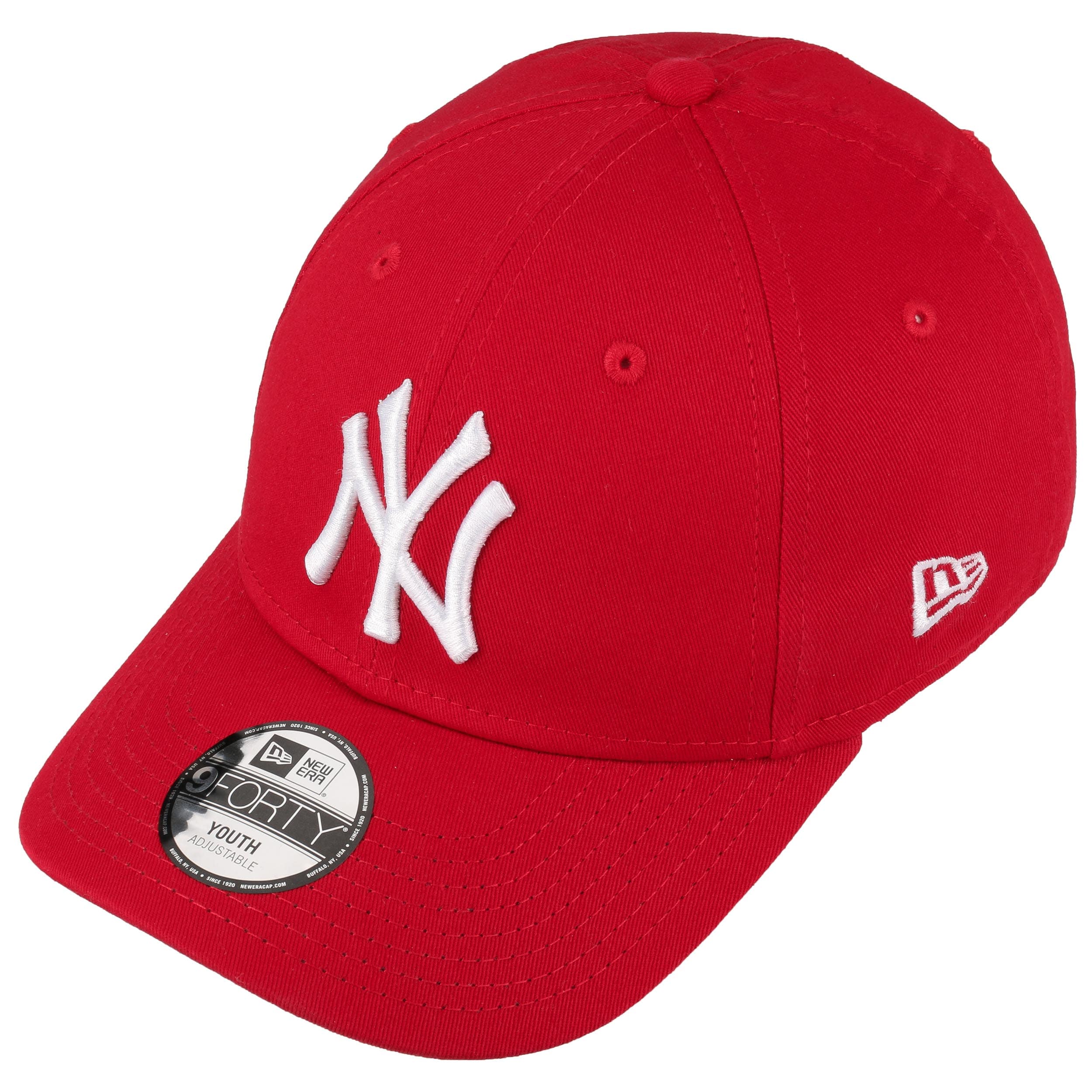 cappello ny rosso