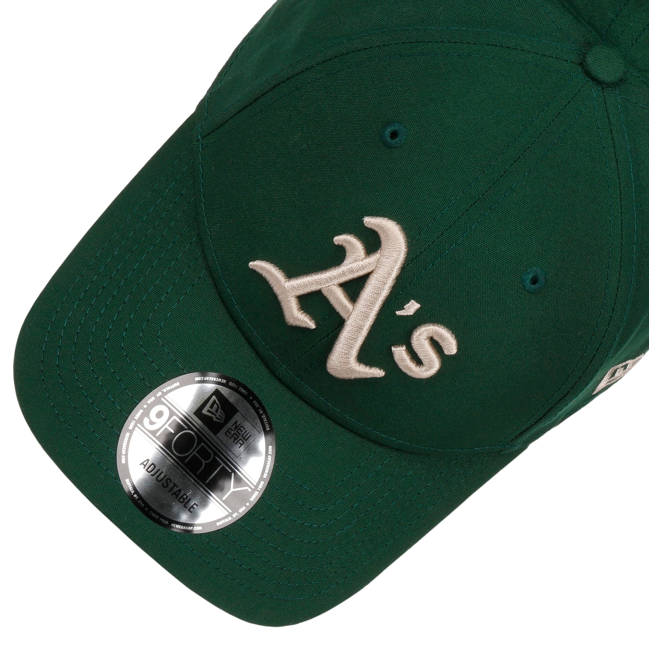 New Era 9Forty Cappellino Regolabile Rosso - Logo Ricamato, Chiusura Sul Retro, 97% Cotone 3% Elastan, Berretto Baseball