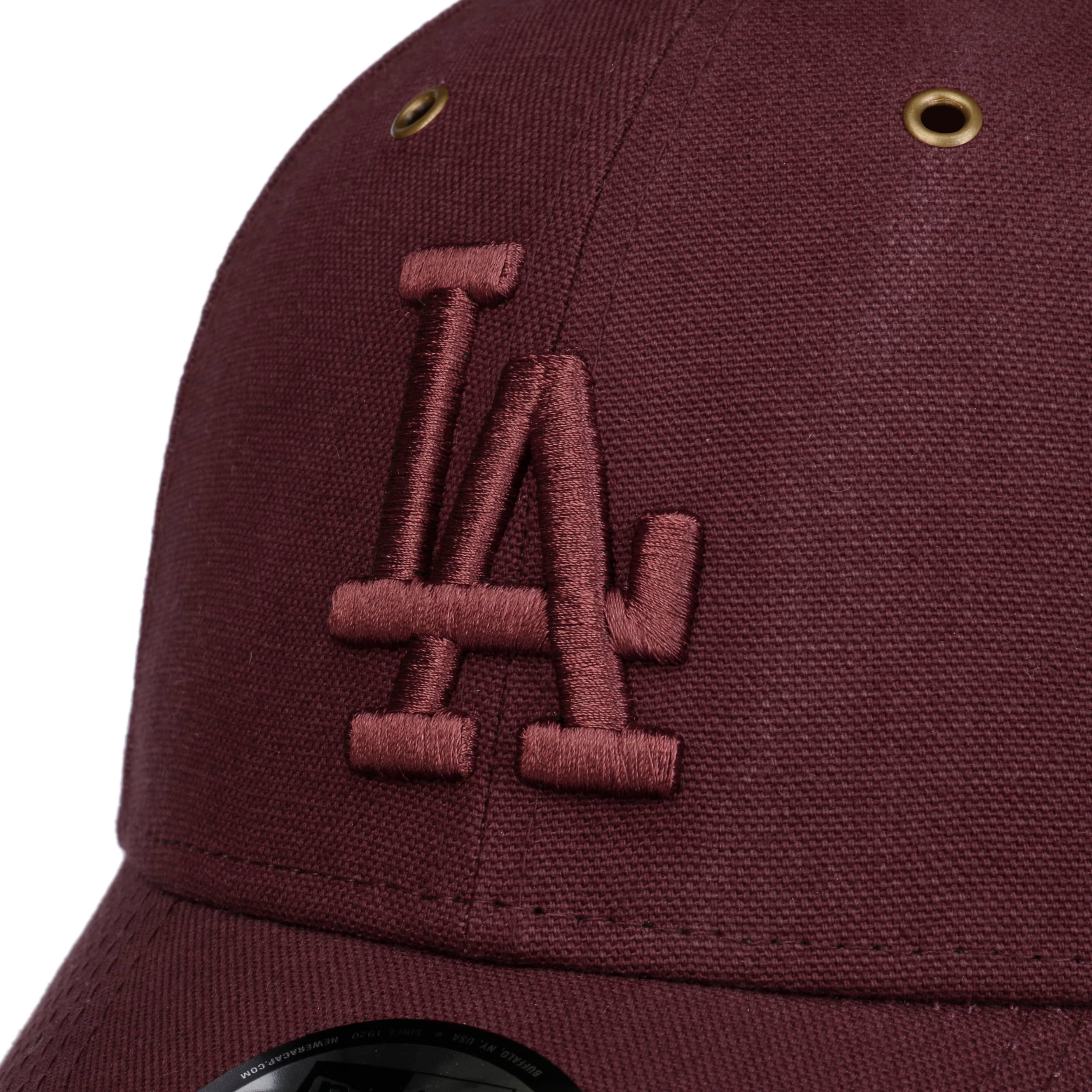 New Era Cappellino 9Forty Washed Canvas Los Angeles Dodgers – Berretto Baseball Visiera Curva Strapback