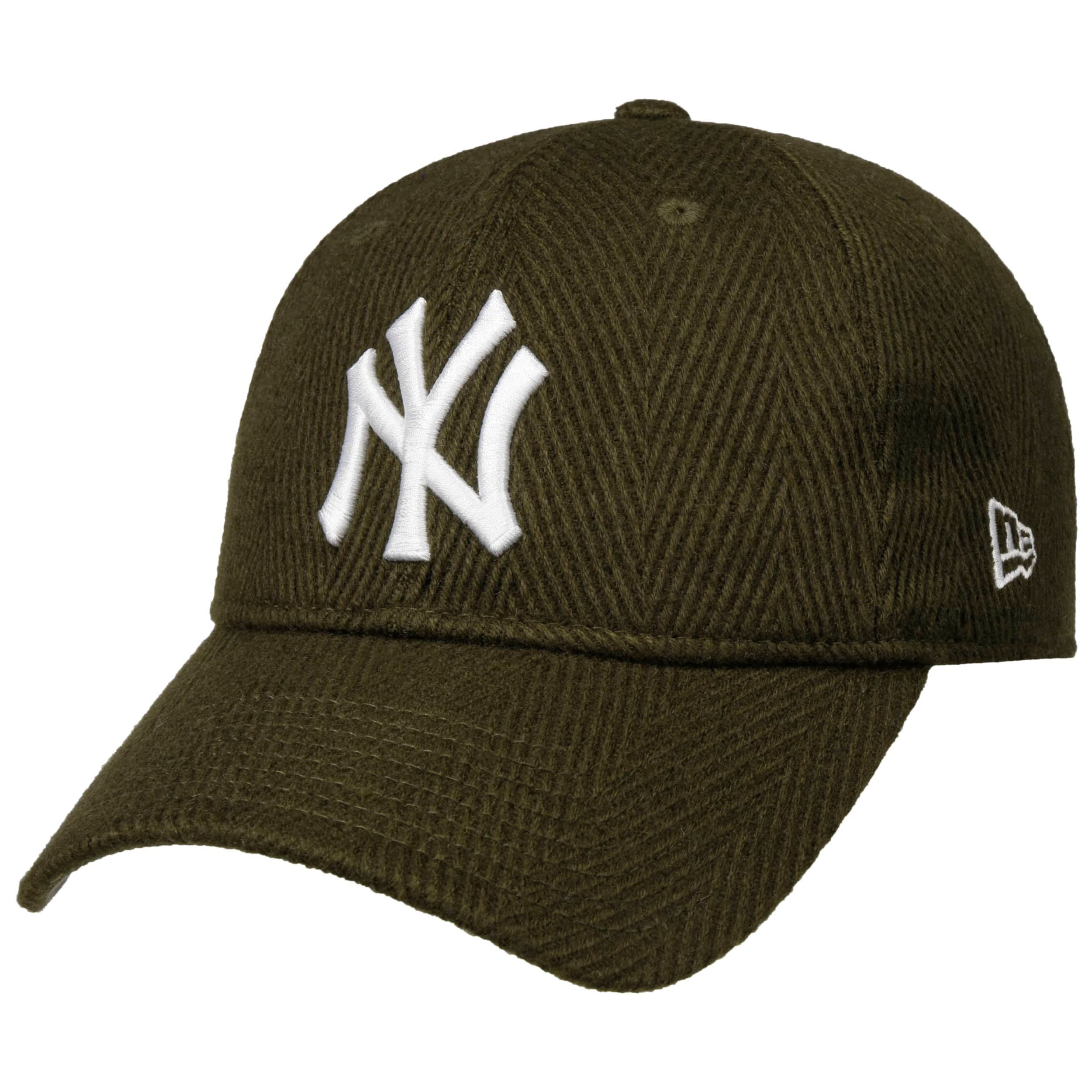 New Era - 9twenty - Cappellino nero con scritta del logo e fiamme