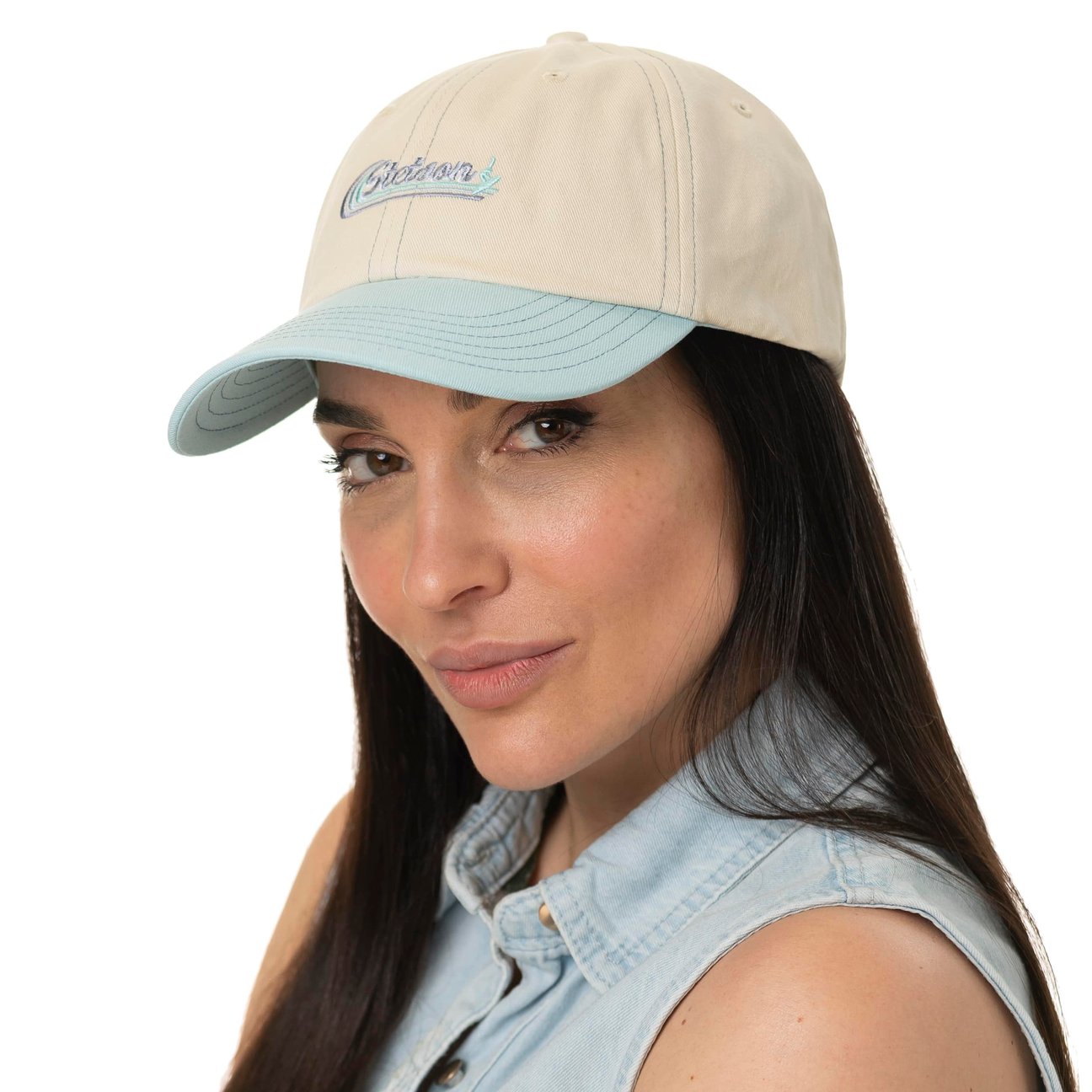 Stetson Cappellino Baseball Con Protezione UV Rilaco – Berretto Estivo Unisex, Fibbia In Metallo, Fodera Interna, Bianco Crema, Taglia Unica