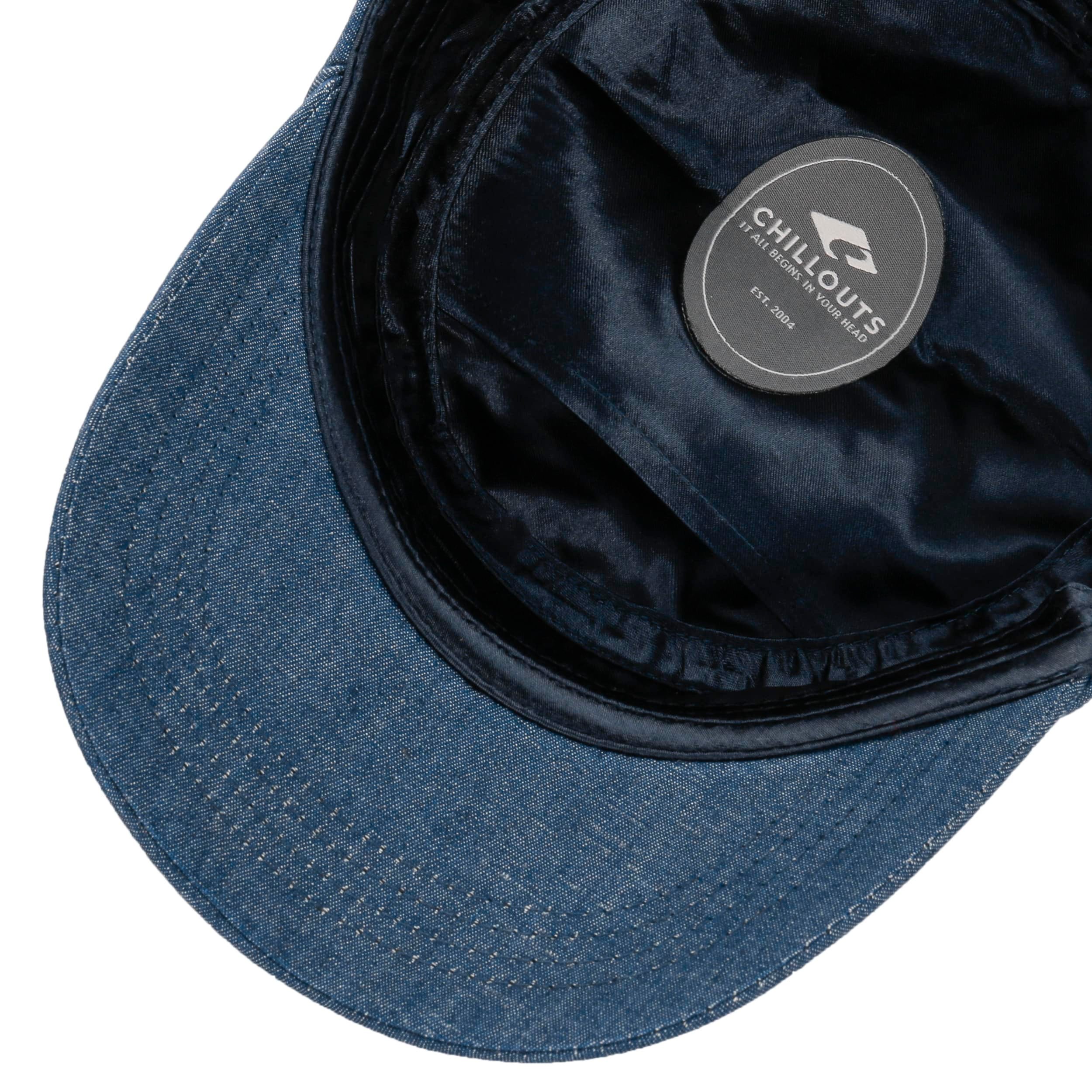Stetson Cappellino Army New Denim Uomo – Berretto Jeans In Cotone Con Visiera, Fatto In UE, Unico Per Autunno/Inverno E Primavera/Estate