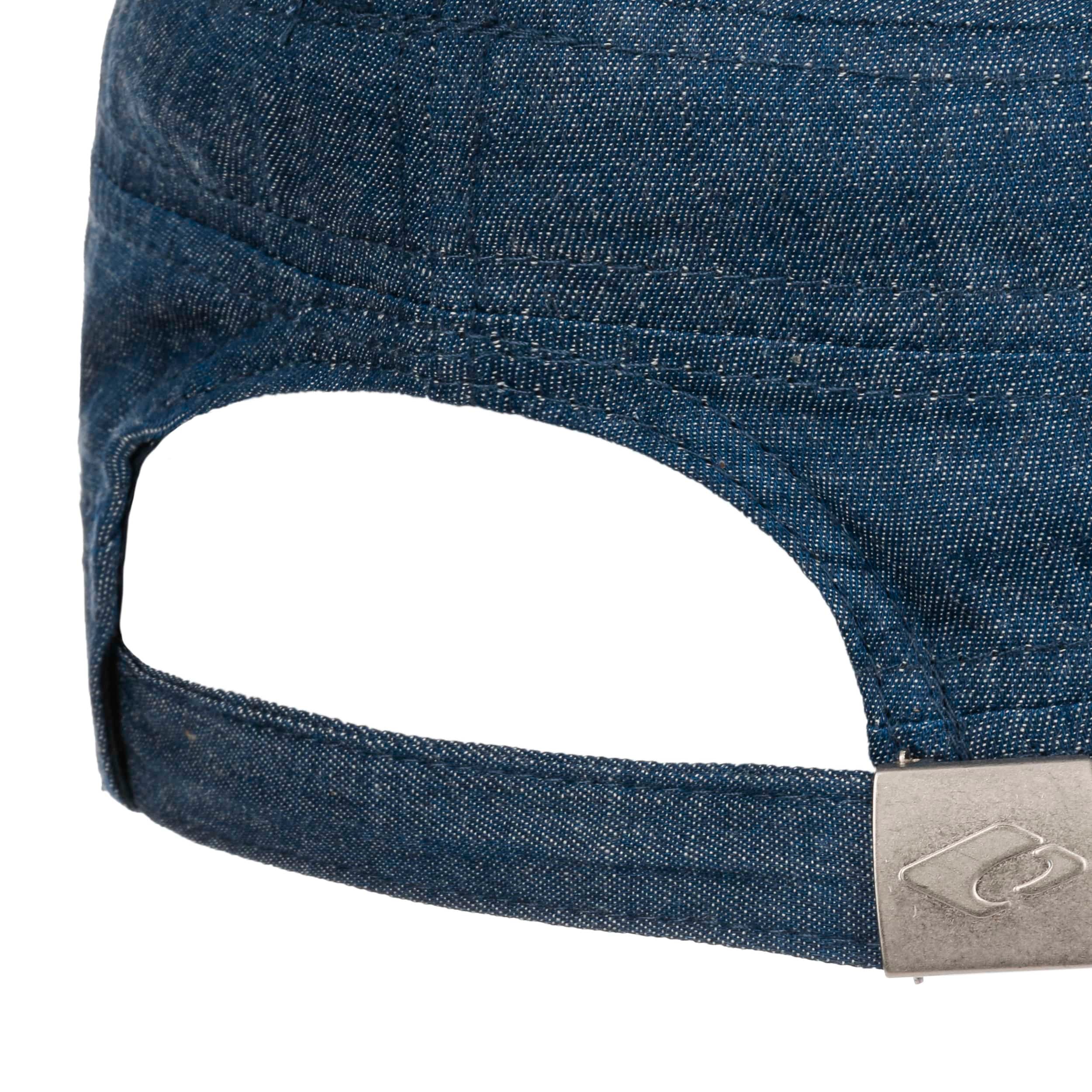 LIPODO Inglese Coppola Jeans Unisex Made in Italy Cappellino Look Denim Berrettino Visiera 100% Cotone Primavera Estate
