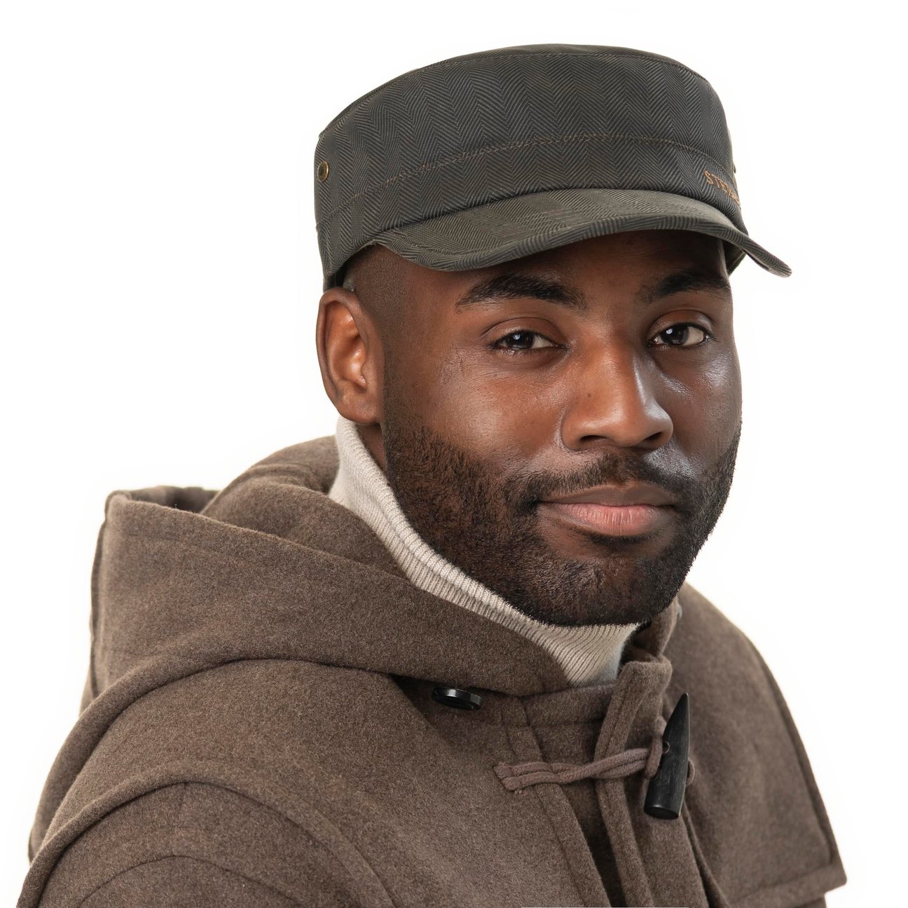 Stetson Cappello Deerstalker In Harris Tweed - Unisex, Fatto A Mano In Germania - Autunno/Inverno Con Fodera In Cotone - 2