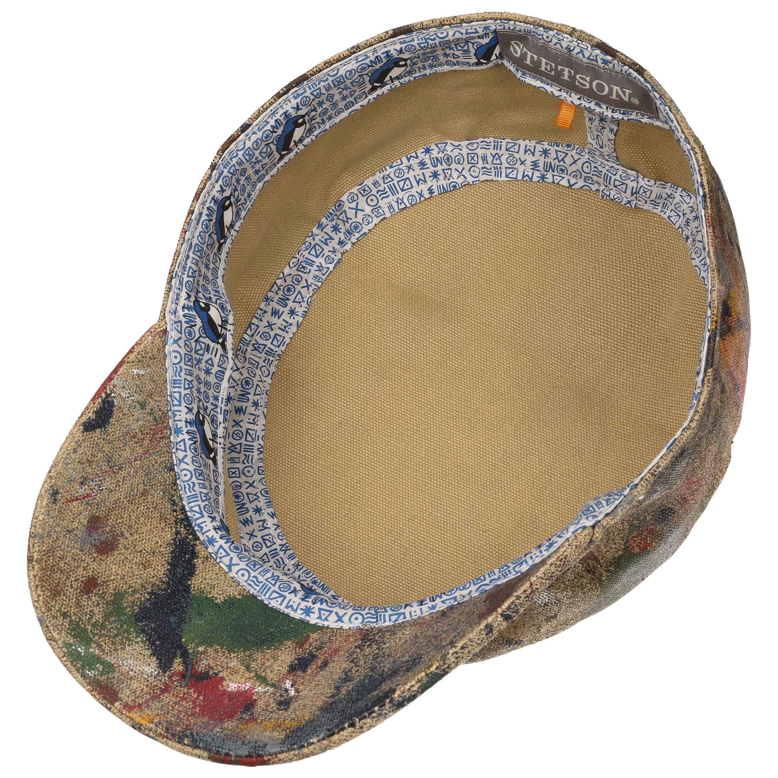 Stetson Army Cap Sustainable Cotton - Cappellino Uomo In Cotone Biologico, Visiera Curva, Made In EU - Colore Misto