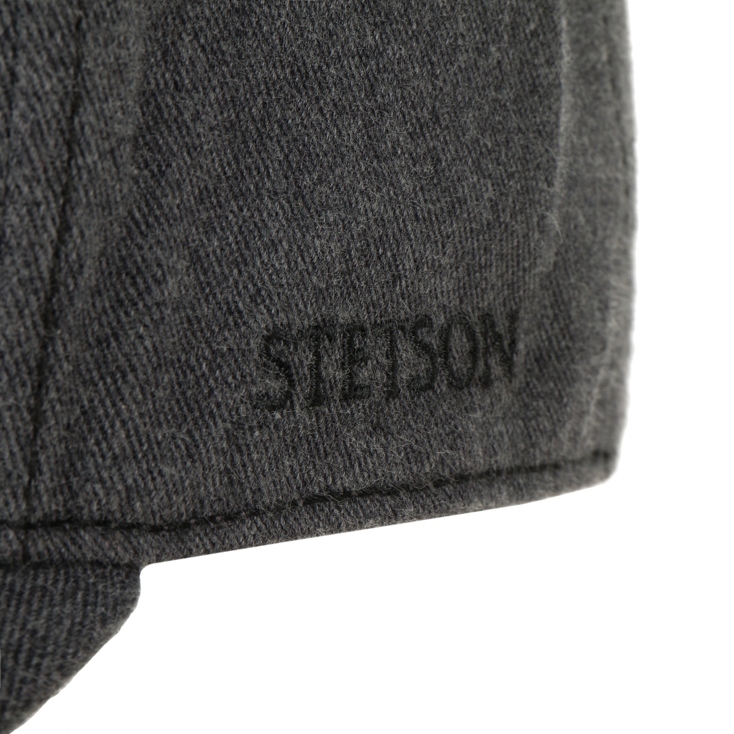 Stetson Classic Pigskin - Cappellino Baseball In Pelle Con Fibbia Metallica, Unisex, Taglia Regolabile 55-59 Cm