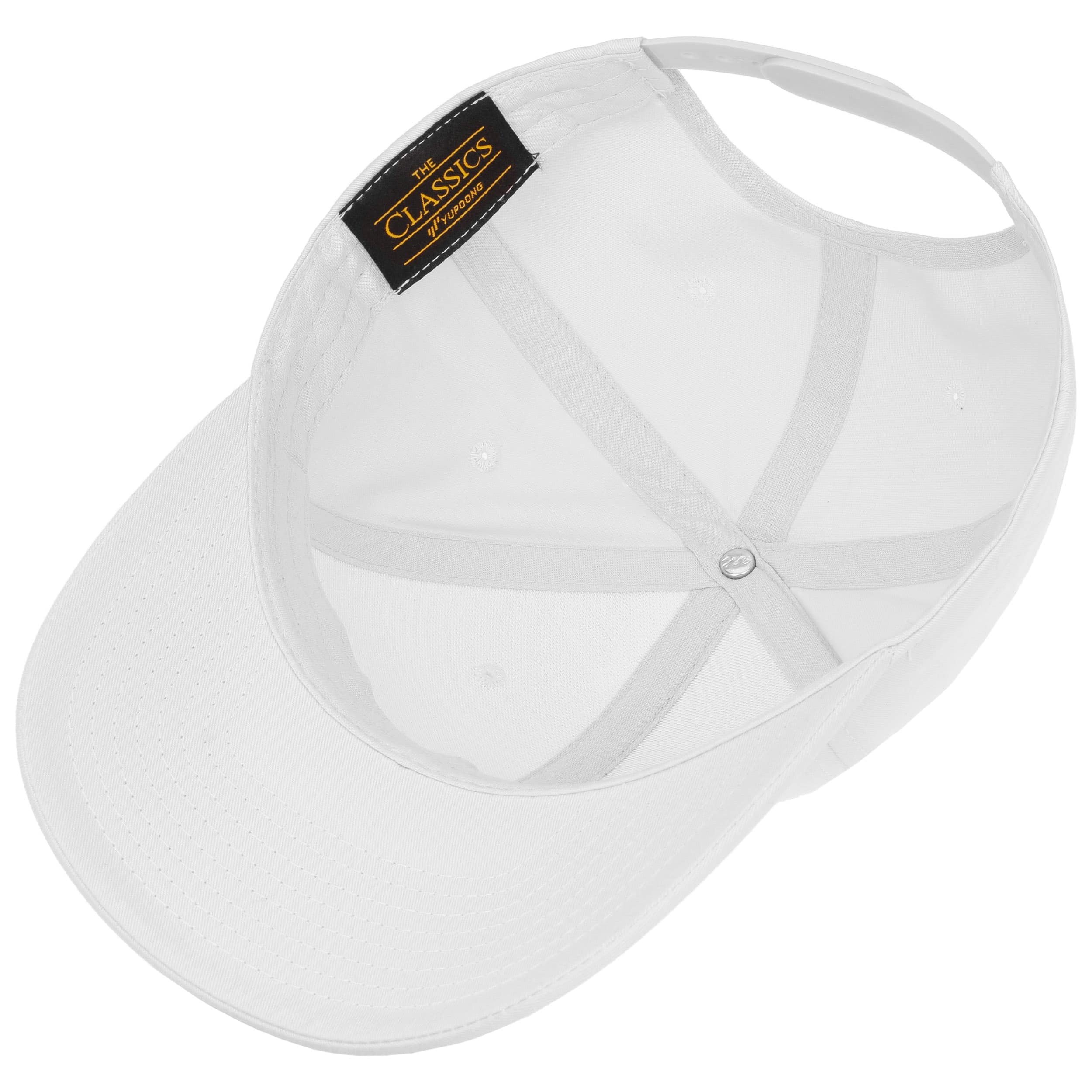 Cappellino Snapback Vintage in Cotone 5 Pannelli Nero