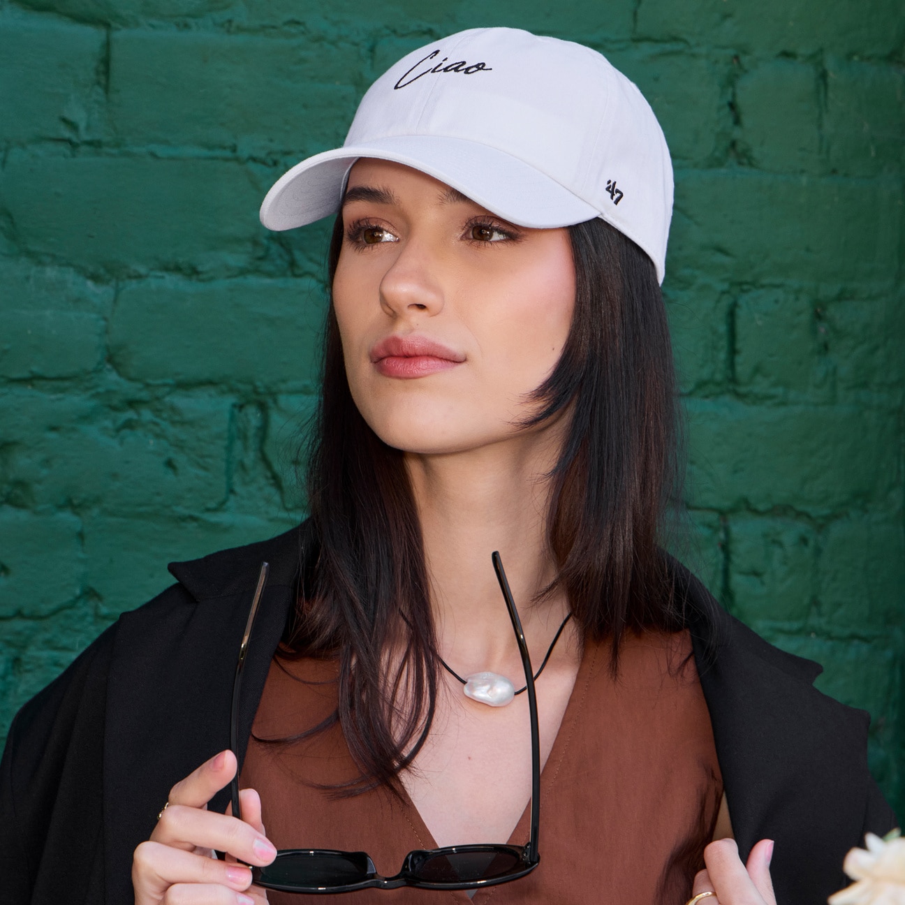 47 Cap Base Runner Clean Up Los Angeles Dodgers - Cappelli Viola