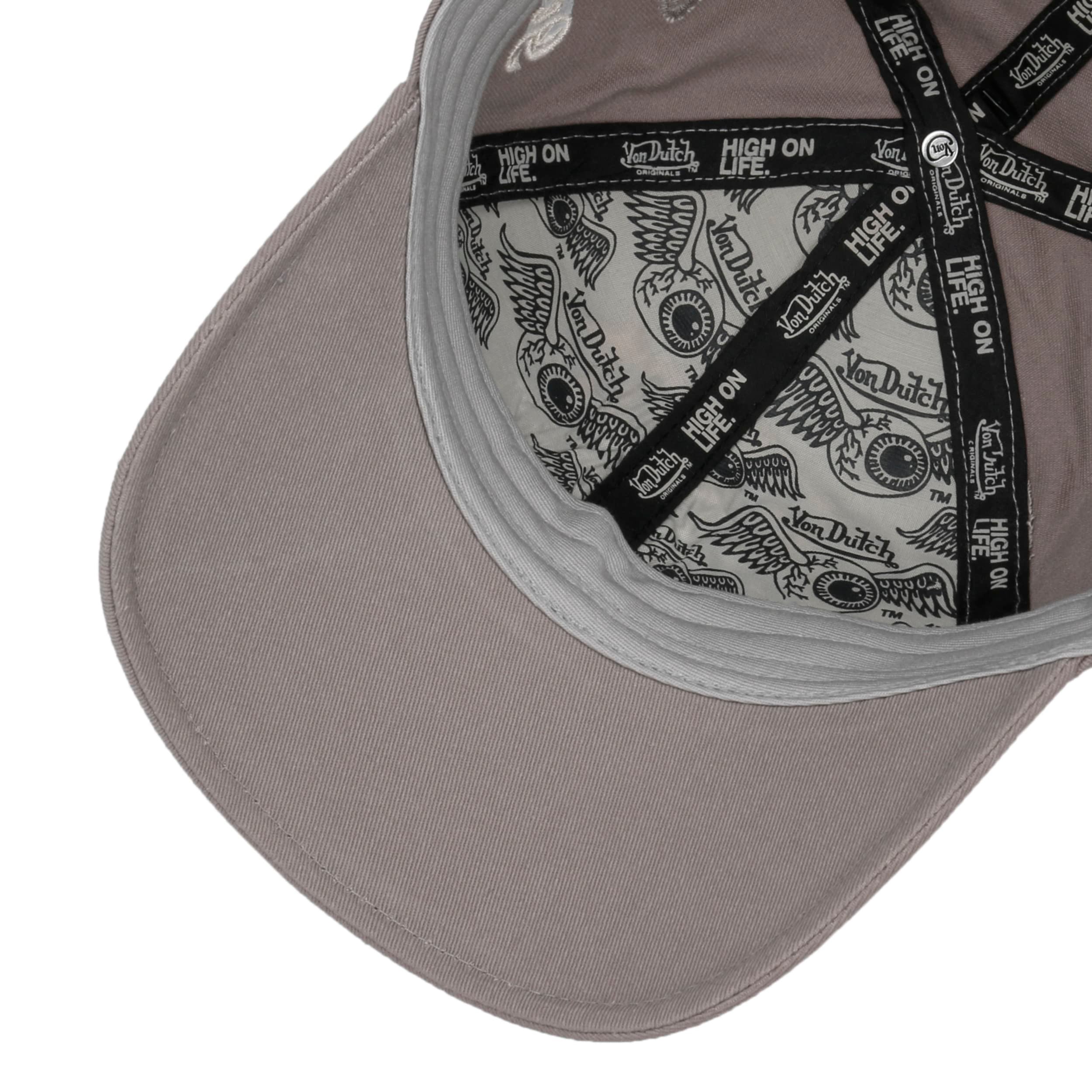 Von Dutch - Newark - Cappellino stile trucker rosso e beige | ASOS