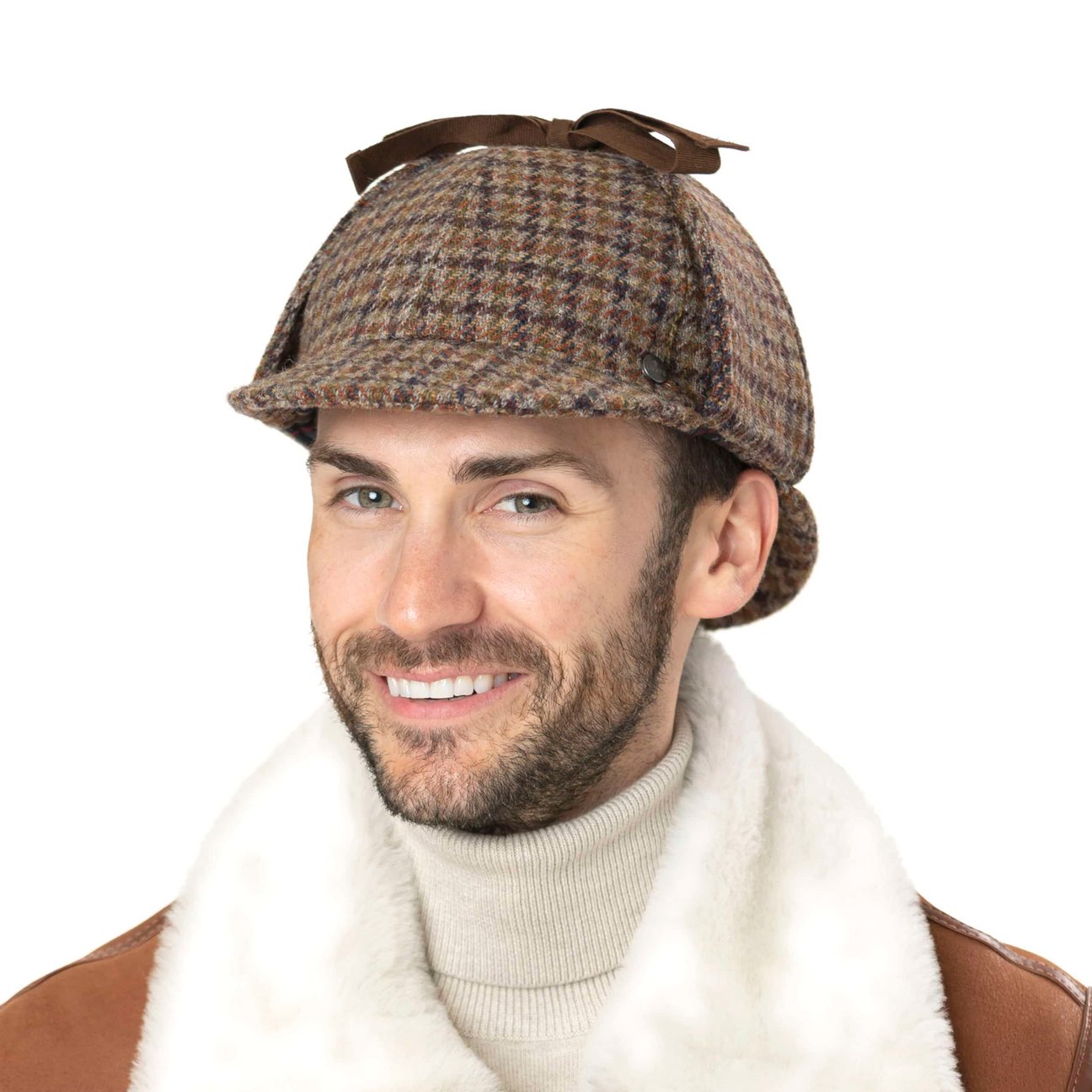 Berretto Stetson Uomo - Stile Vintage, Protezione UV SPF 40+, Cotone E Poliestere