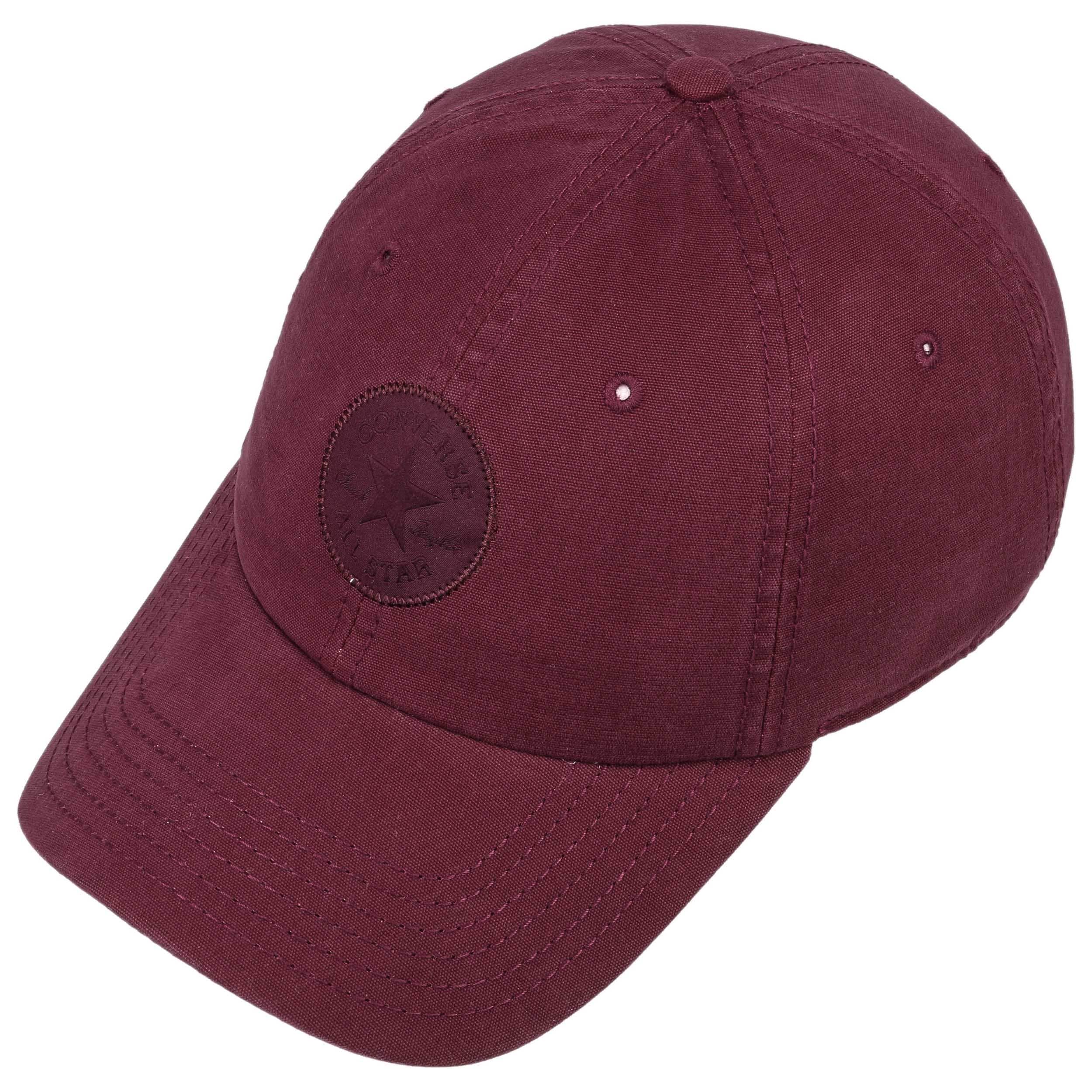 converse rosso scuro