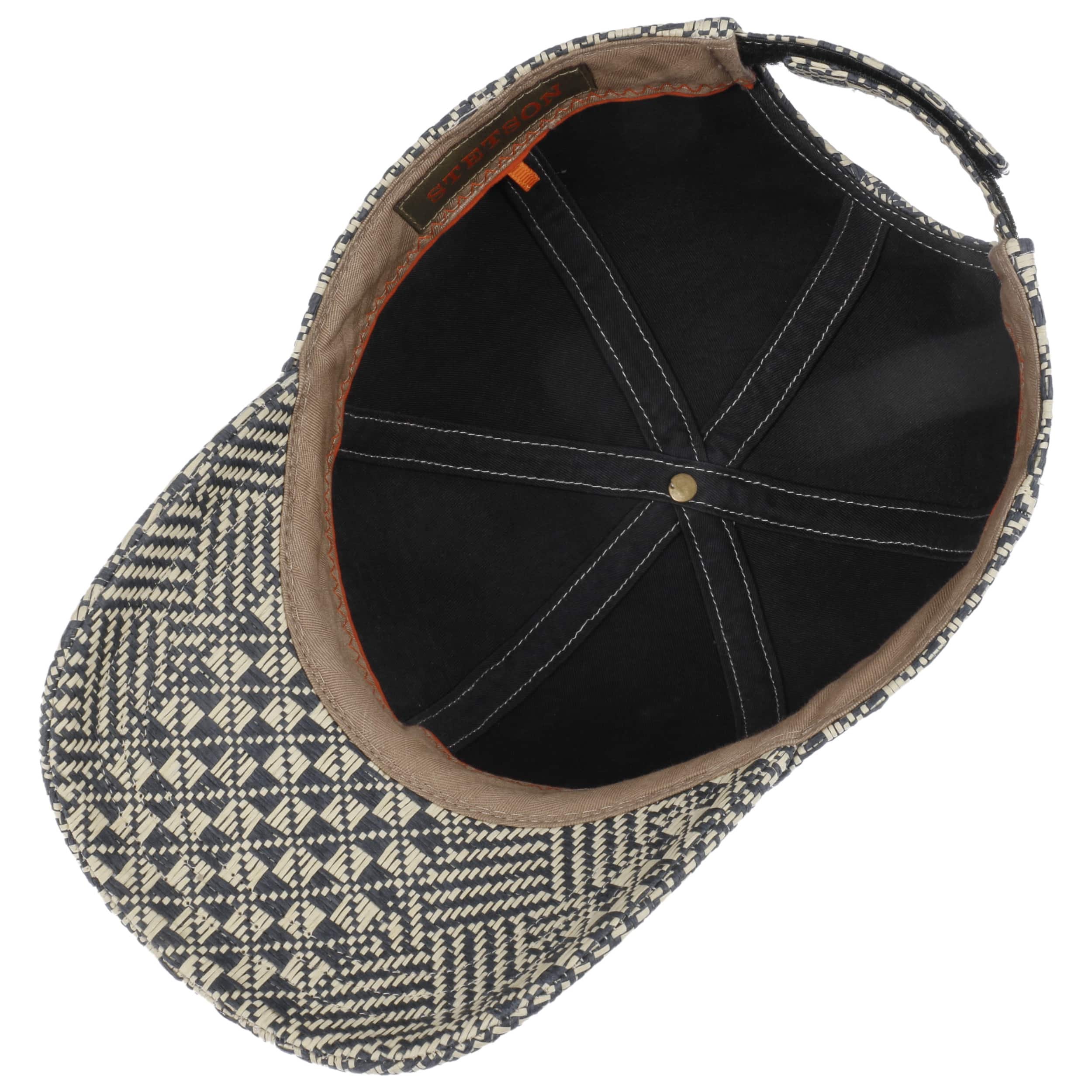Stetson Cappellino Vintage Distressed Peak Uomo - Curved Brim cap Berretto Baseball Inverno Autunno Primavera Estate Estate/Inverno - Taglia Unica Blu