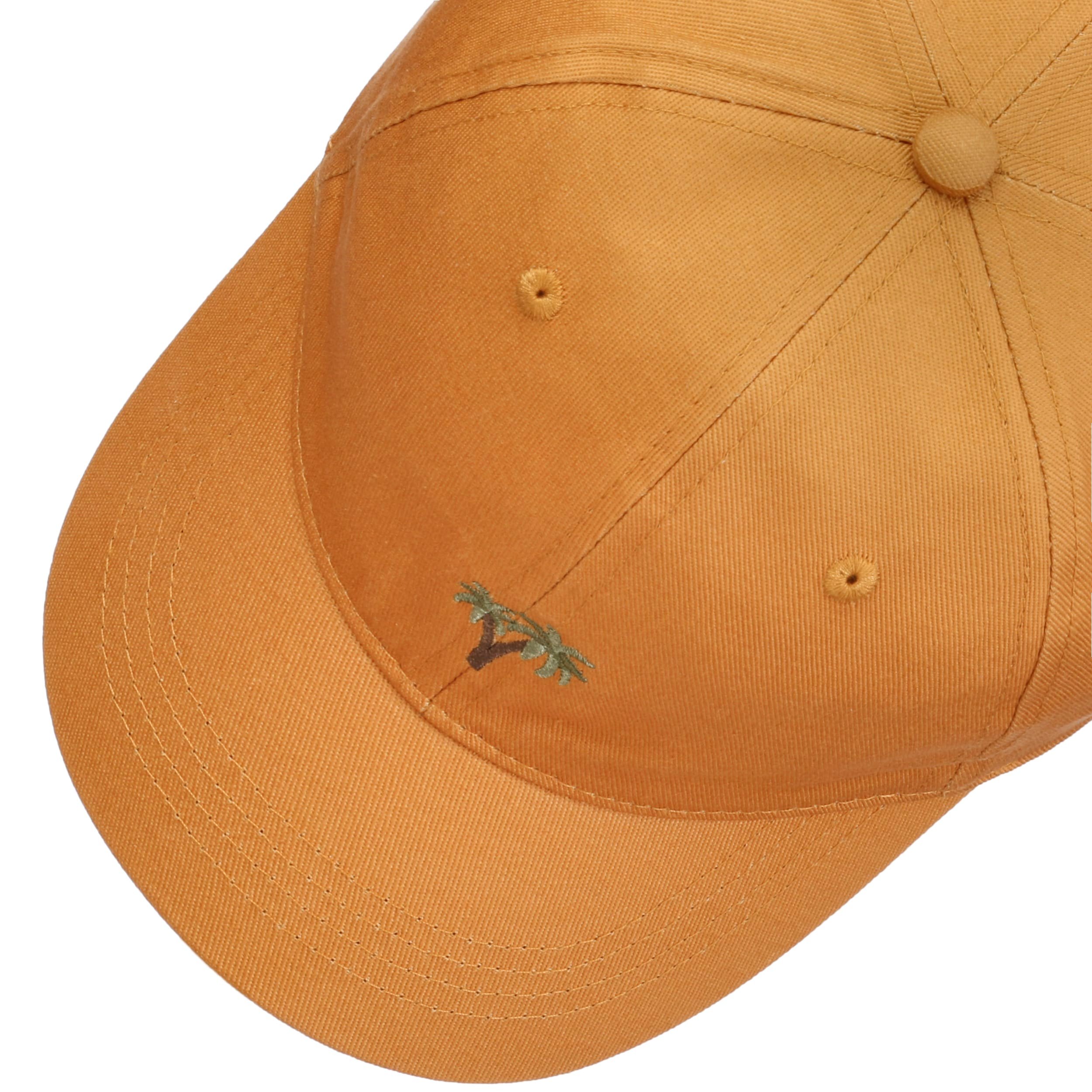 Cappellishop Zoom Cappellino Da Baseball Sandwich Piping – Arancia, Taglia Unica Regolabile