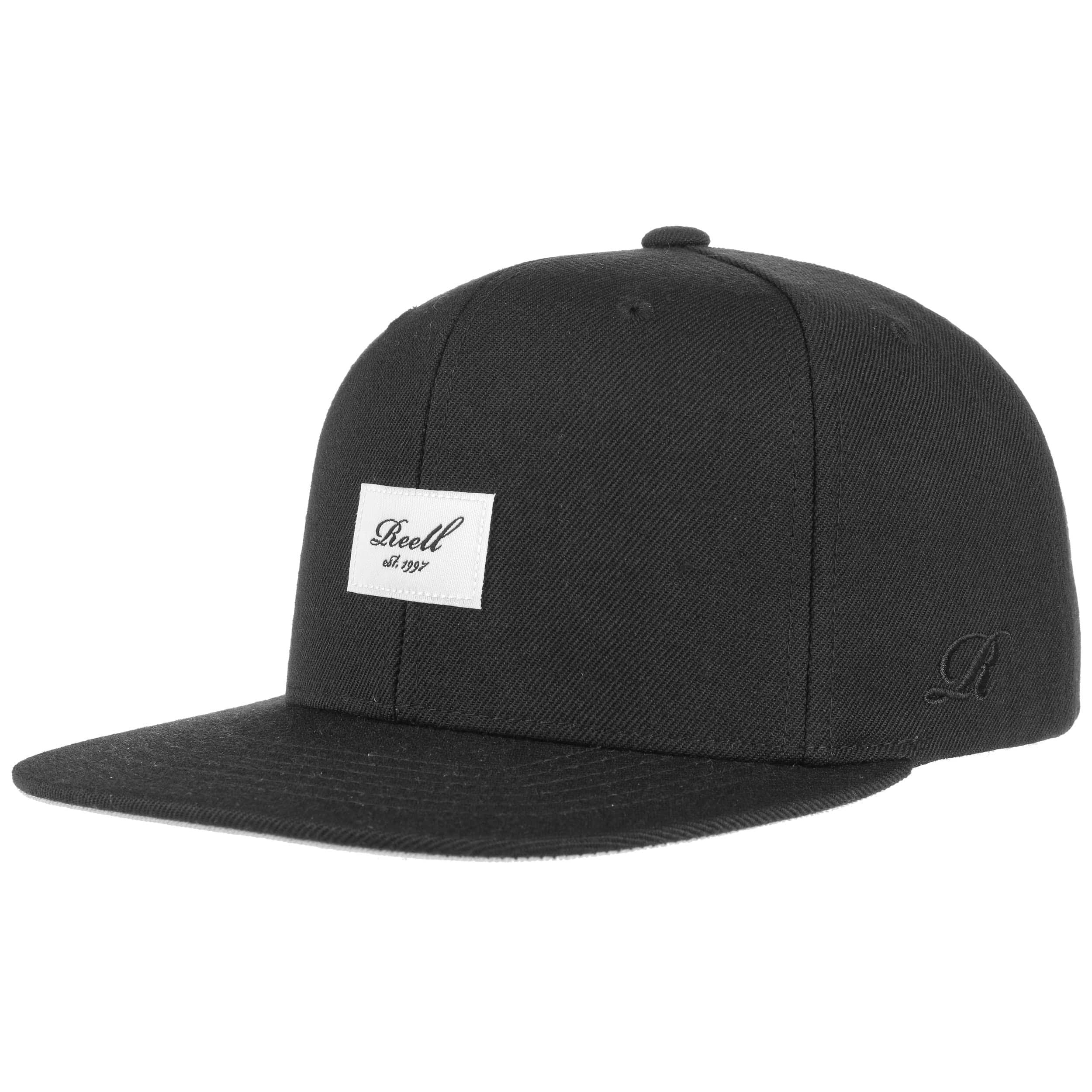 Reell Cappellino Da Baseball Uomo – 80% Acrilico 20% Lana, Chiusura A Scatto, Design Minimalista, Lavaggio A Secco