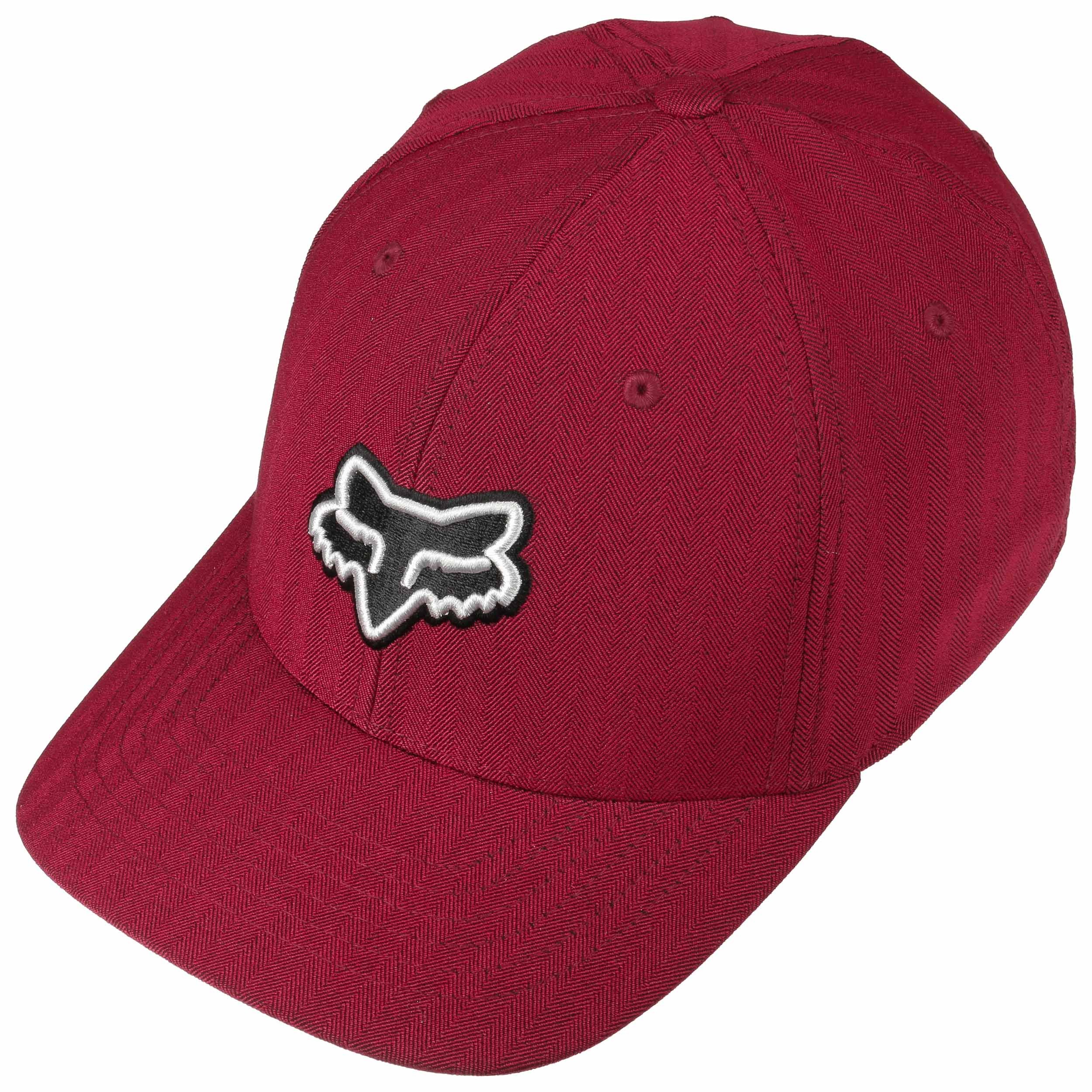 Cappellino Fox Racing Flexfit Honda HRC – Nero/Rosso – Berretto Baseball Uomo 33382