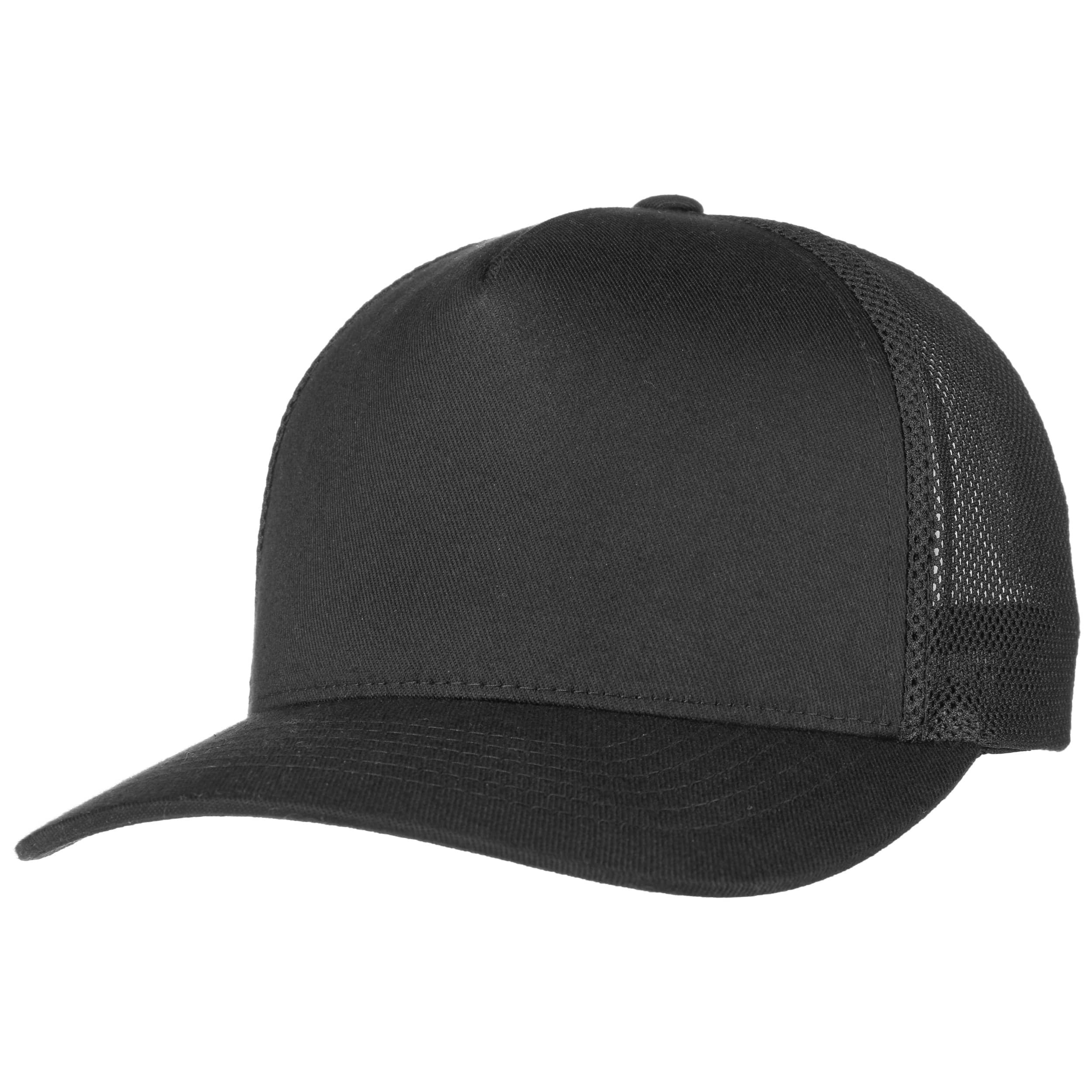 Cappello Da Camionista Decky 110-WHT – Bianco, Cotone Lavato, Retro In Rete, Regolabile