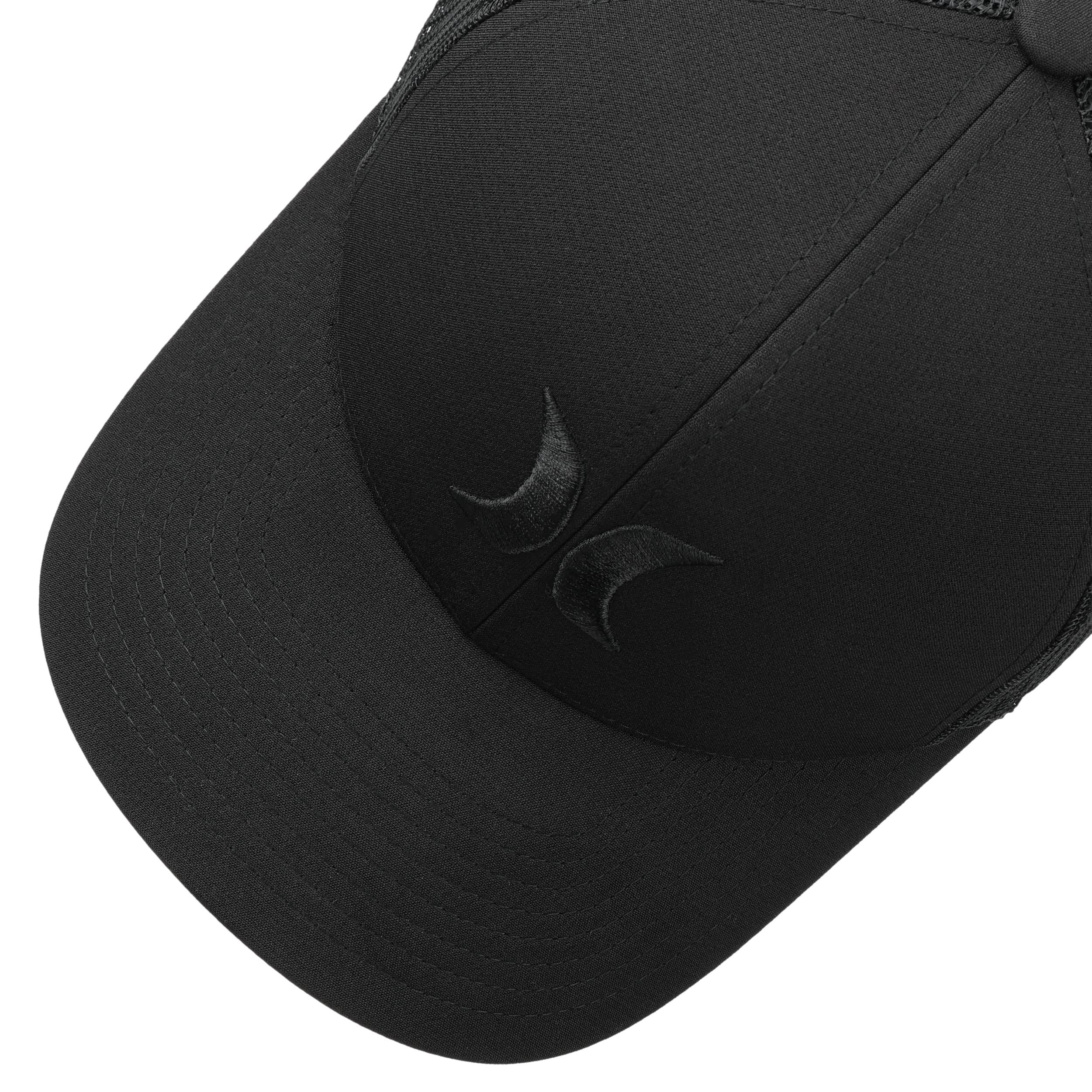 Costa Del Mar Spinners Trucker Cappello Uomo - Nero Melange, Snapback Strutturato Con Rete E Toppa Ricamata - 2