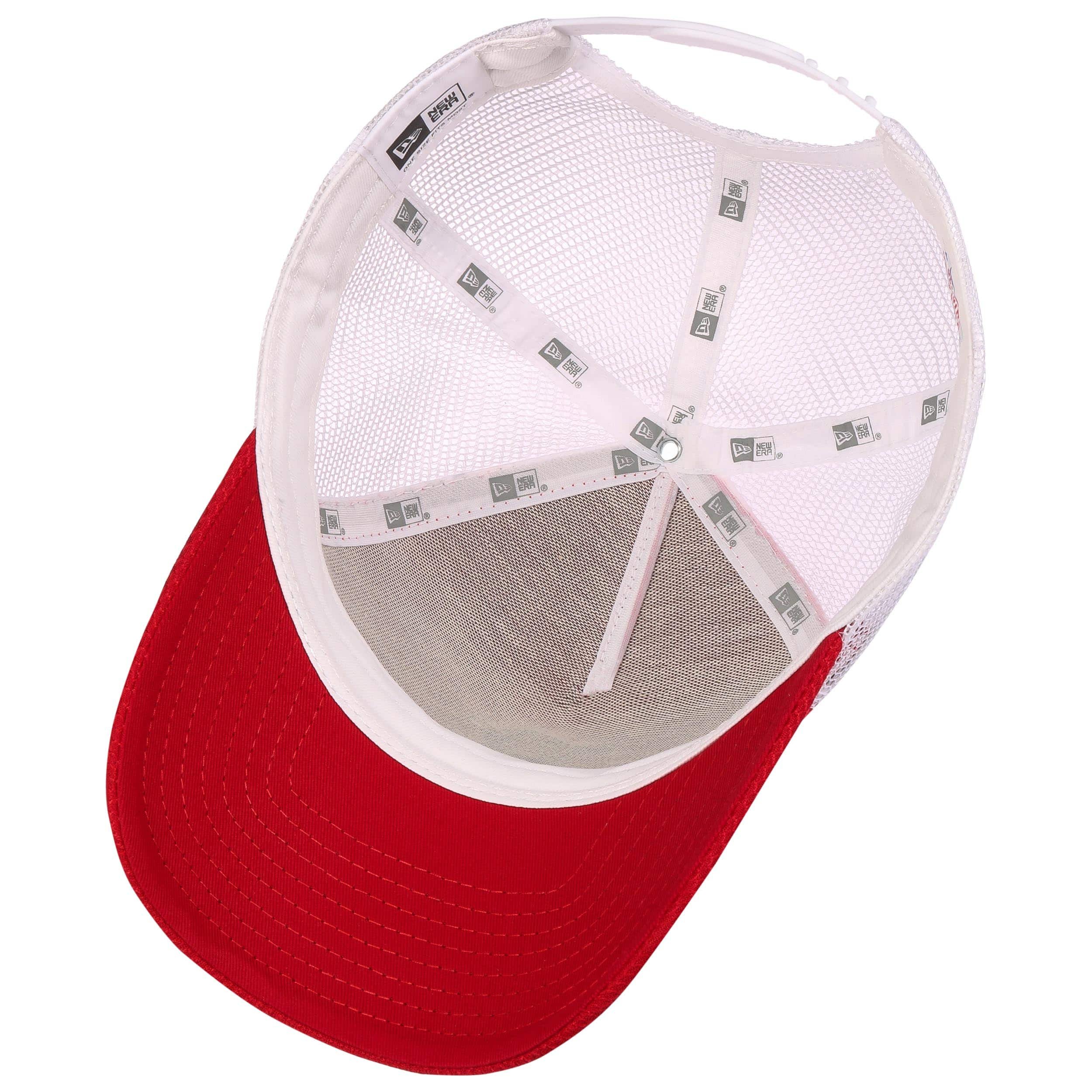 New Era Cappellino Trucker Location Patch | Berretto Baseball Con Visiera Curva E Chiusura Snapback | Taglia Unica Regolabile