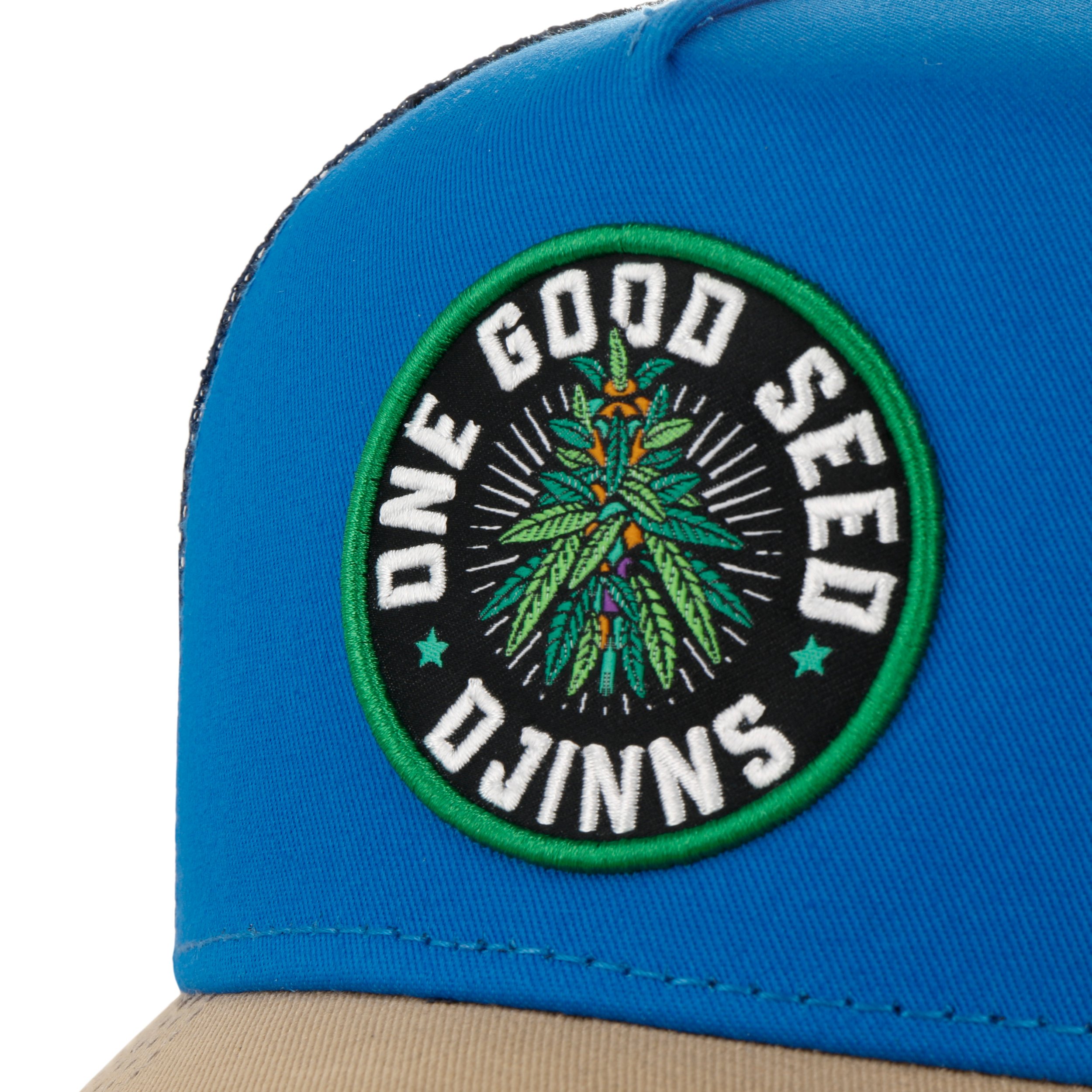 Djinns/Coastal Trucker Cap – Cappellino Baseball Limited Edition, Vari Colori (Surf & Smile – Olive)