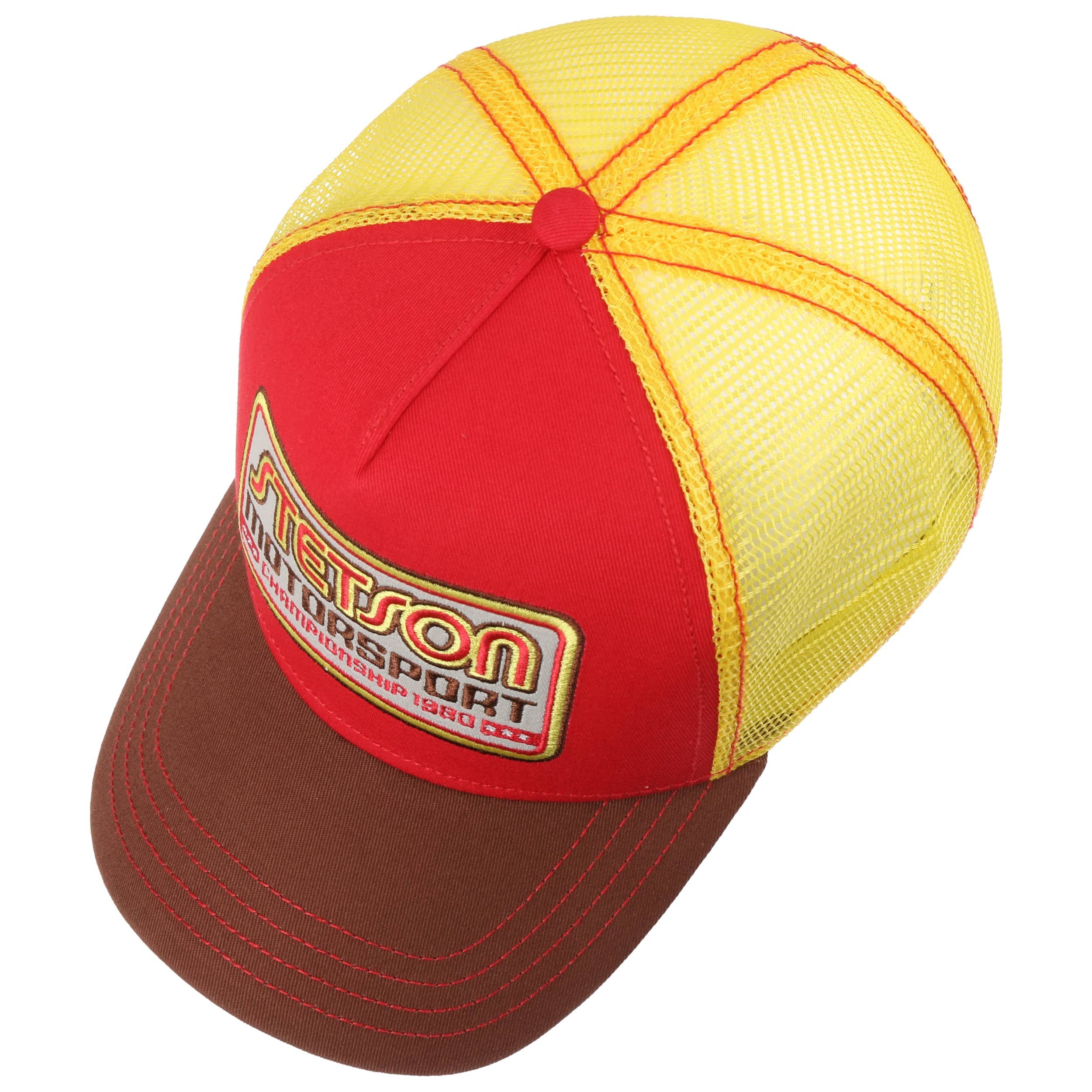 Cappello camionista Ford Mustang patch su Yupoong/YP Classic 6006