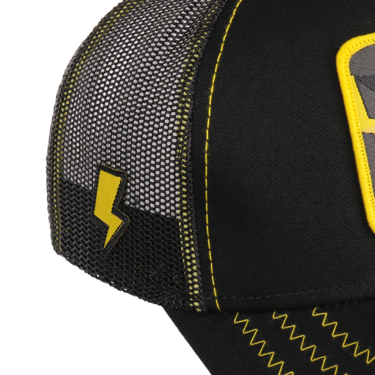 Cappellino con Tesa Pokémon Pikachu - Snapback - colore: Nero, Rosso,  Giallo - Unisex