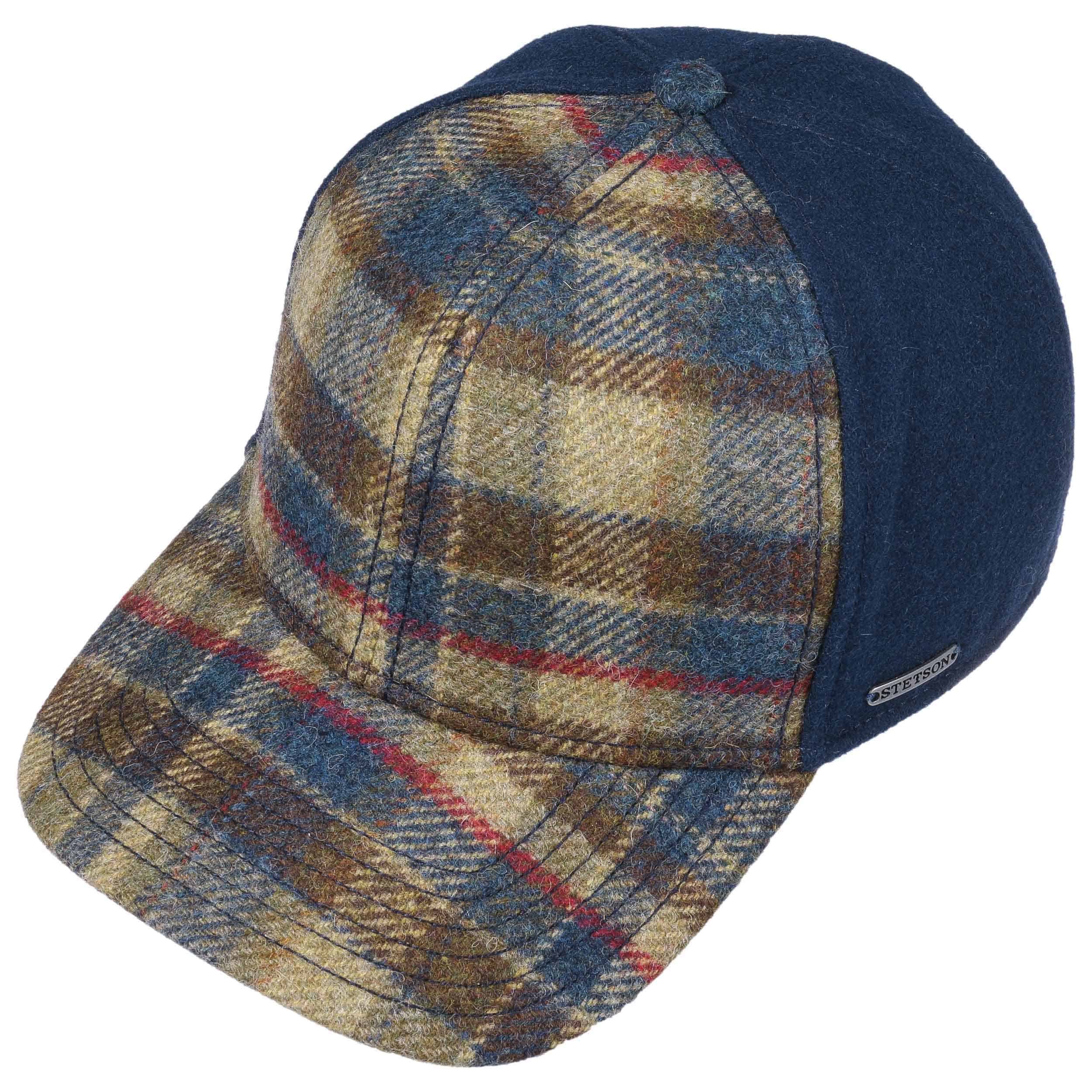 Stetson Cappellino Vintage Distressed Donna/Uomo - Strapback cap Berretto Baseball Fibbia in Metallo, con Visiera Estate/Inverno - Taglia Unica Marrone
