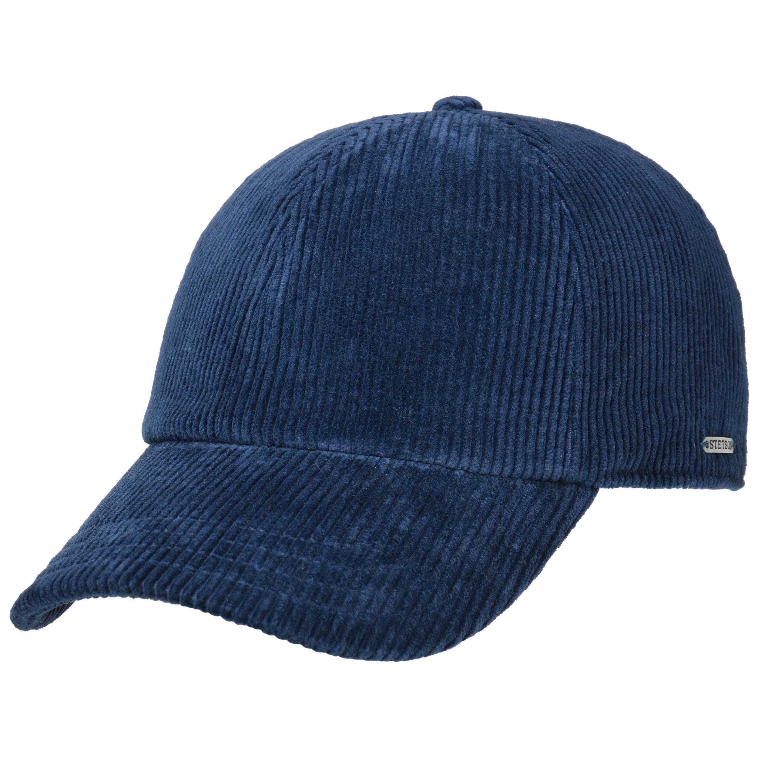 Stetson Cappellino Baseball Unisex Con Ricamo Cervo - Cotone, Visiera Curva, Taglia Regolabile