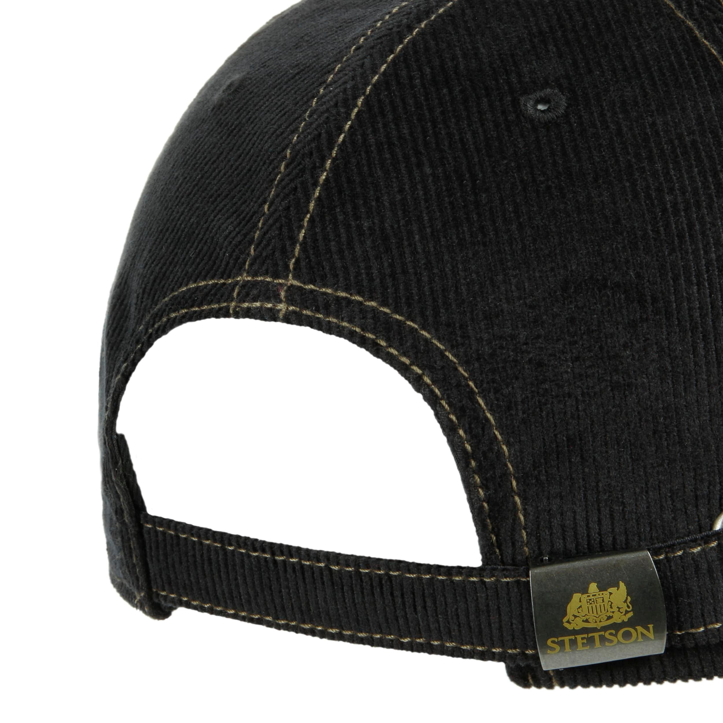 Stetson Berretto Baseball Snapback A Coste Con Ricamo Cervo, 100% Cotone, Taglia Unica Regolabile, Uomo - 2