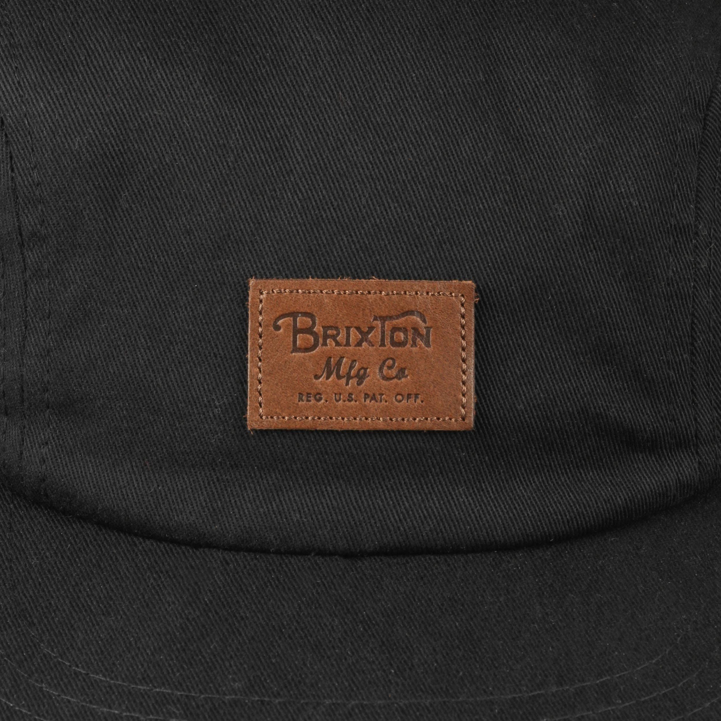BRIXTON Cappellino Barrel Uomo - Blu A Righe, Flat Cap Stile Inglese - 2