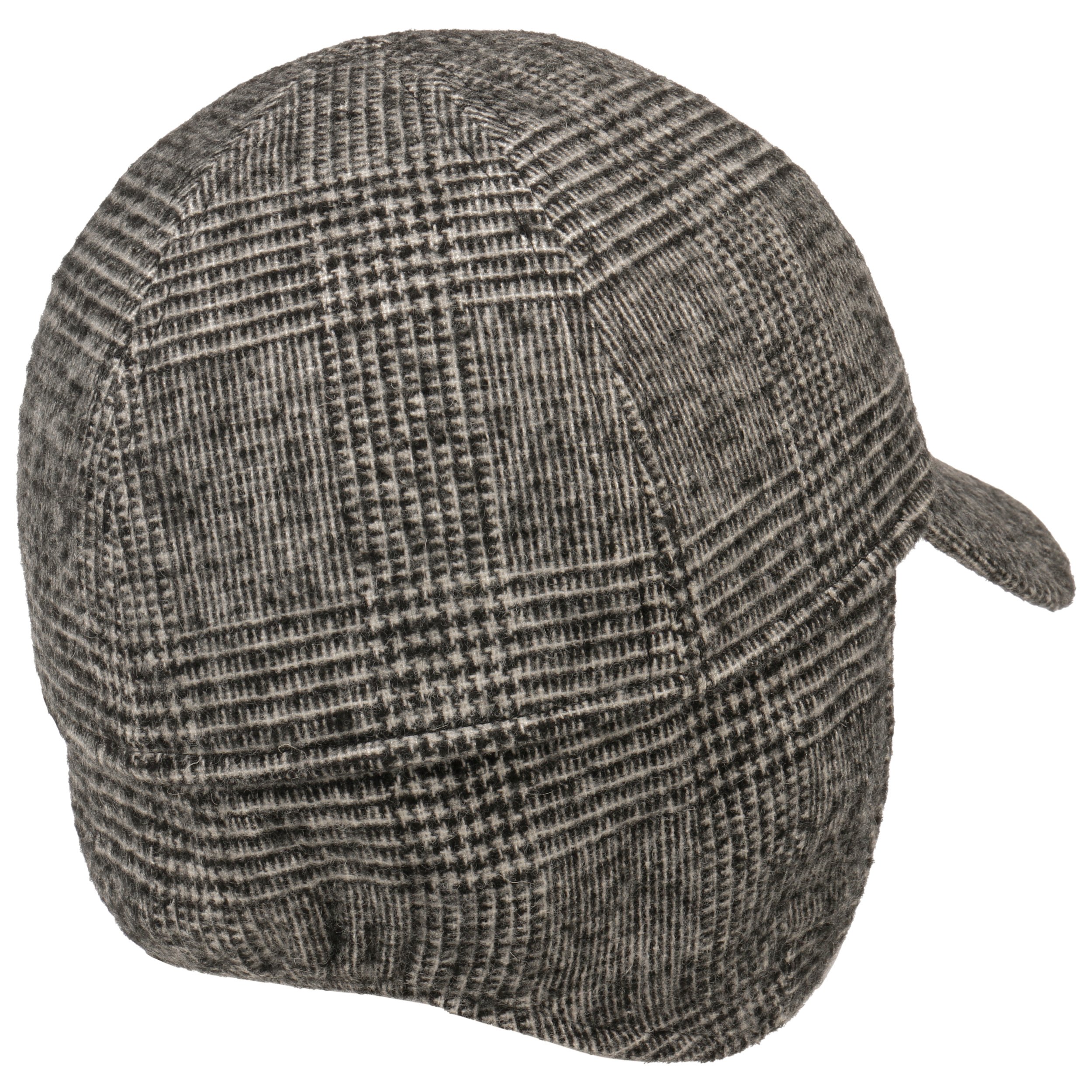 Cappello Norvegese In Lana Con Paraorecchie – Unisex – Fatto A Mano – Taglia Unica (56-60 Cm) – Nero/Rosso - 4