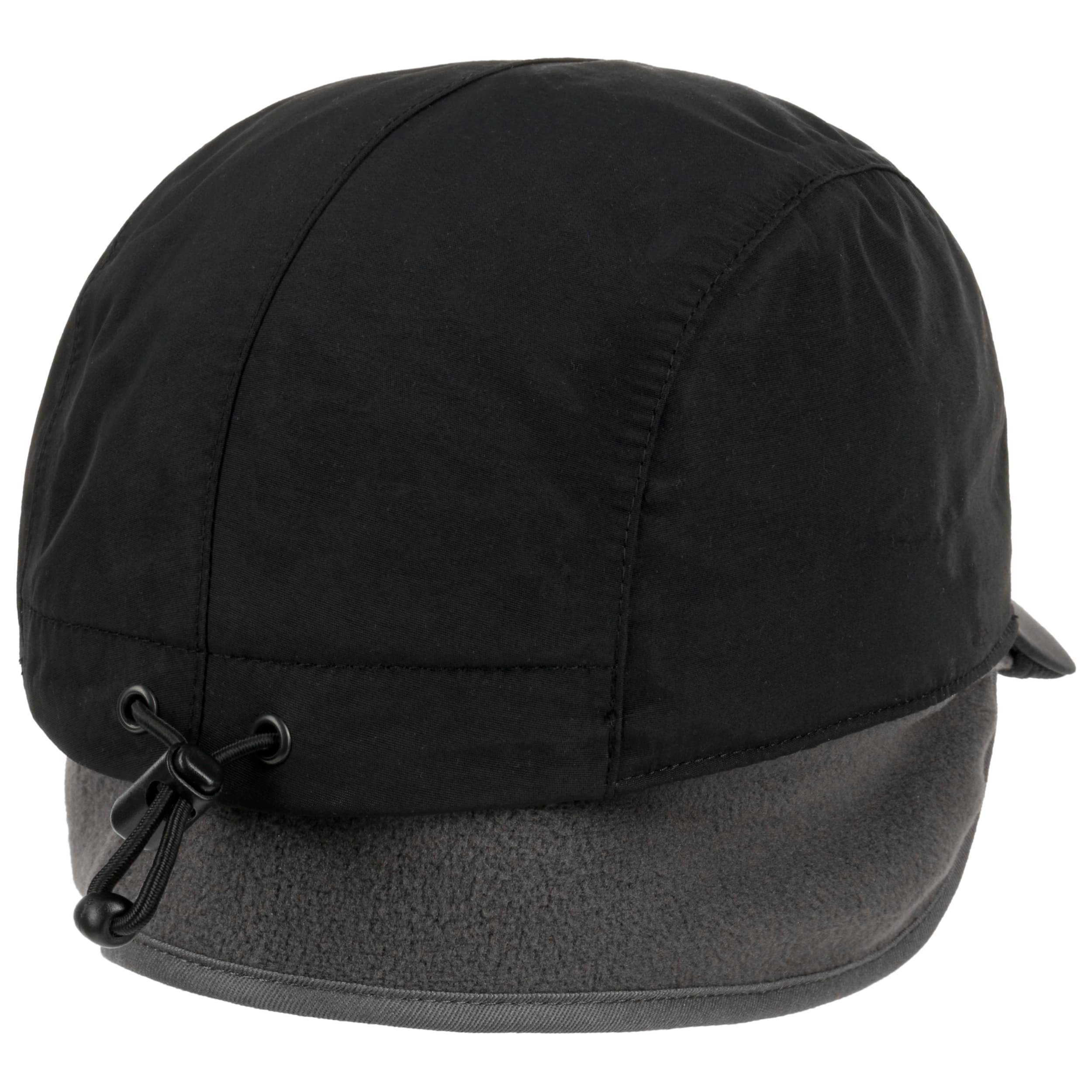 Cappello invernale foderato da donna e da uomo, lavorato a maglia, con paraorecchie in pile per l'udito