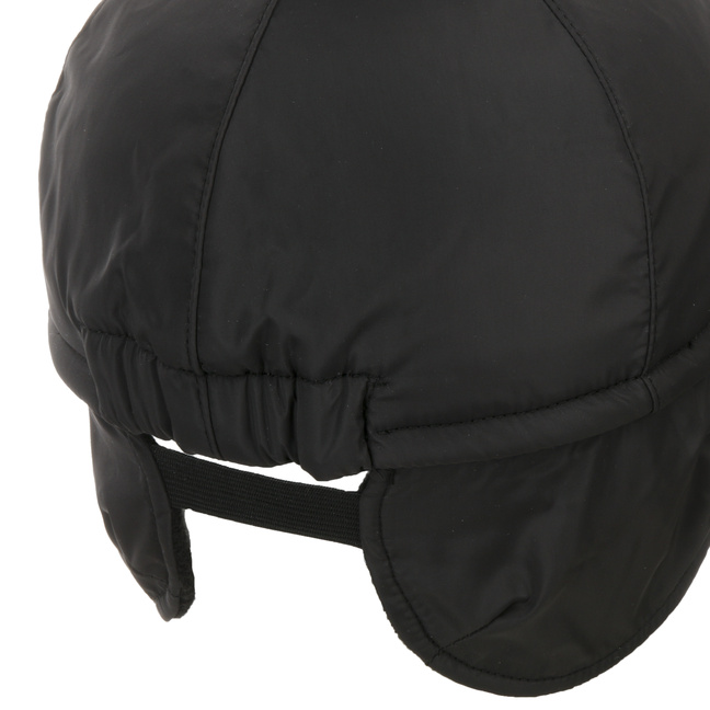 Cappello Invernale Uomo Con Paraorecchie Piegabili - Berretto Baseball In Pelliccia Sintetica E Pelle, Nero - Foto 11