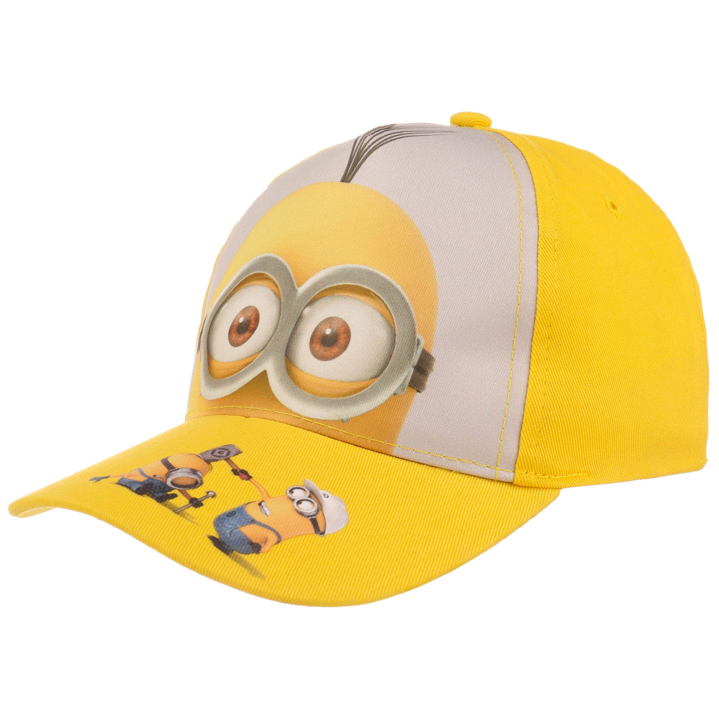 Minions Spiaggia cappello Premium con visiera Bambino Baseball tg 52 i 54 giallo 