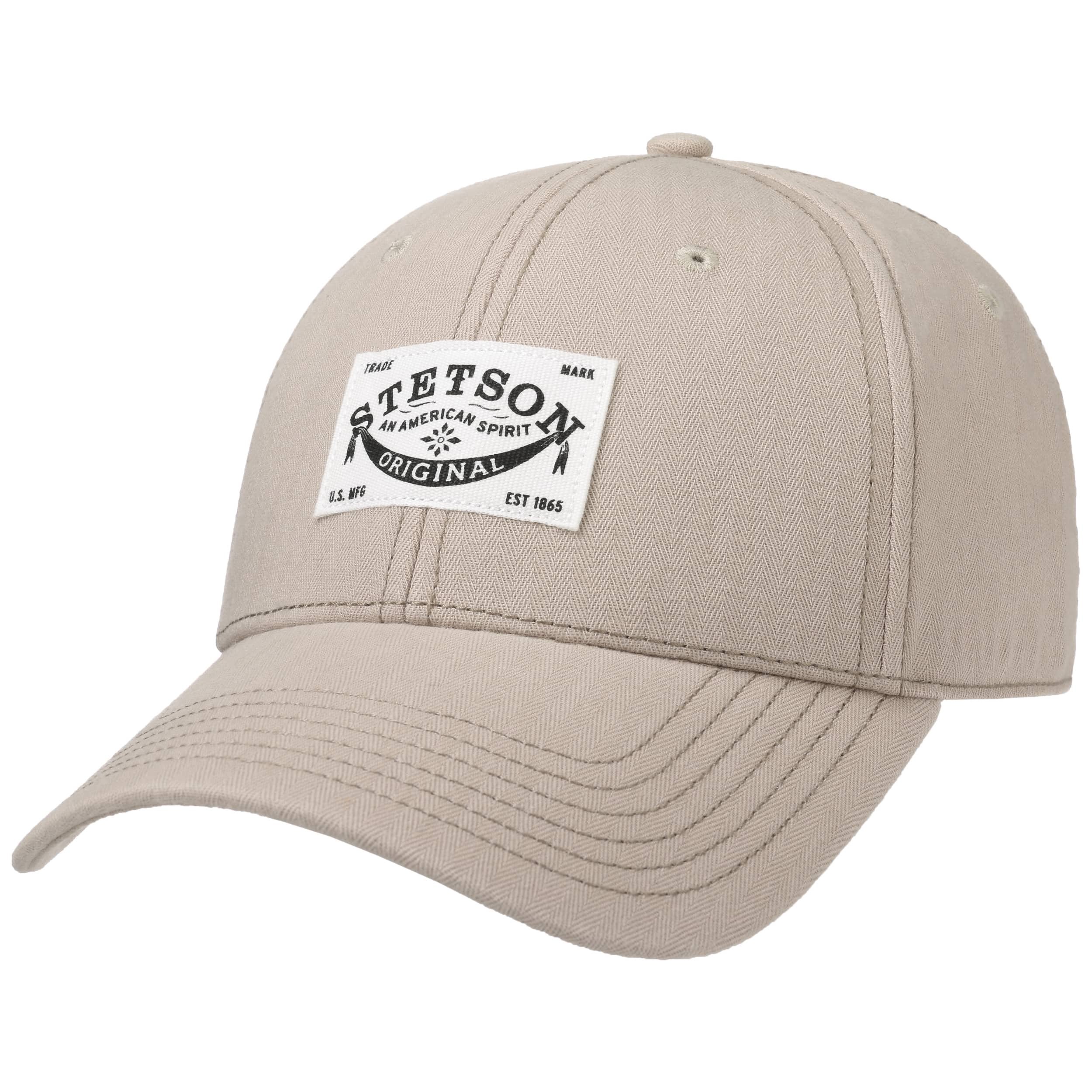 Berretto Da Portuale Stetson Ocala - In Cotone, Protezione UV 40+, Regolabile Con Chiusura A Strappo