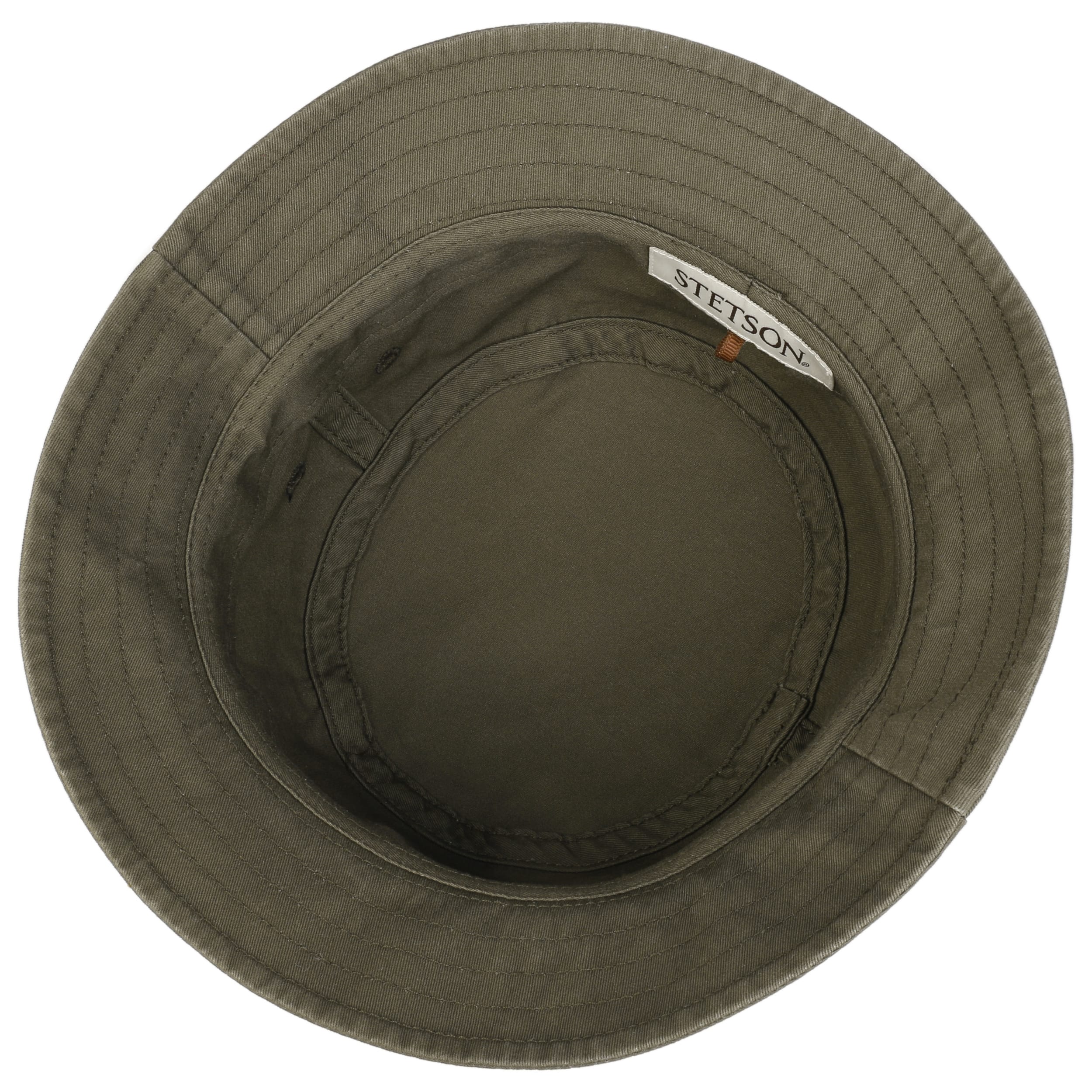 Cappello Da Pescatore Unisex In Cotone - Stile Vintage Lavato, Taglia Unica, Colore Unico - Foto 2