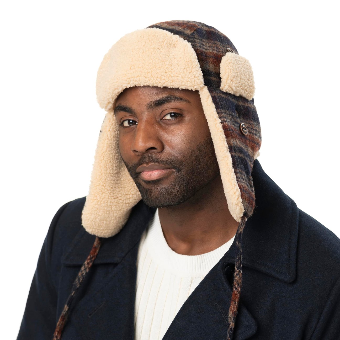 Cappello Aviatore Wool Check Lapeer by Stetson - € 109,00