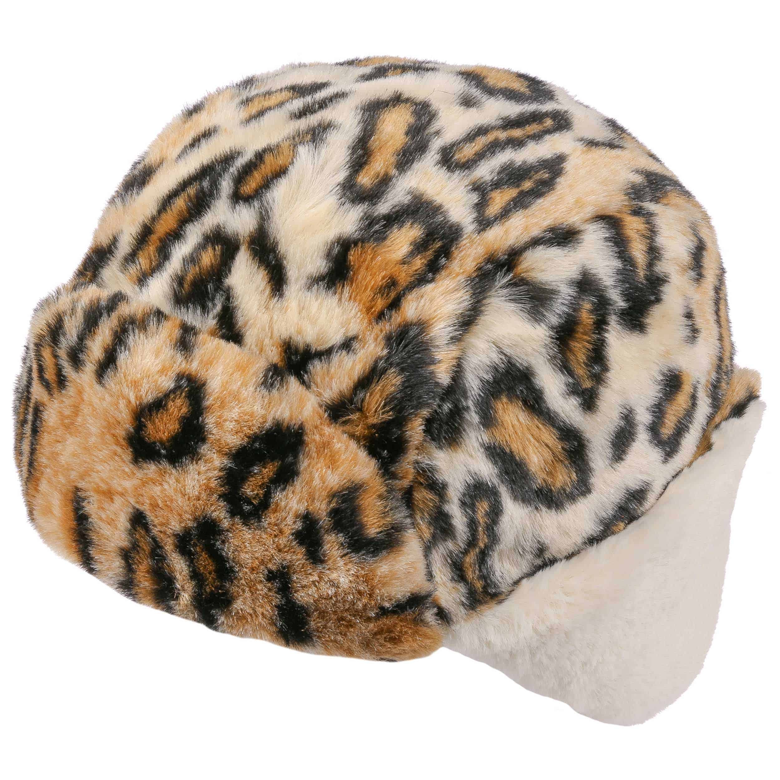 BARTS Check Fake Fur Kids Fliegermütze Kindermütze Pilotenmütze