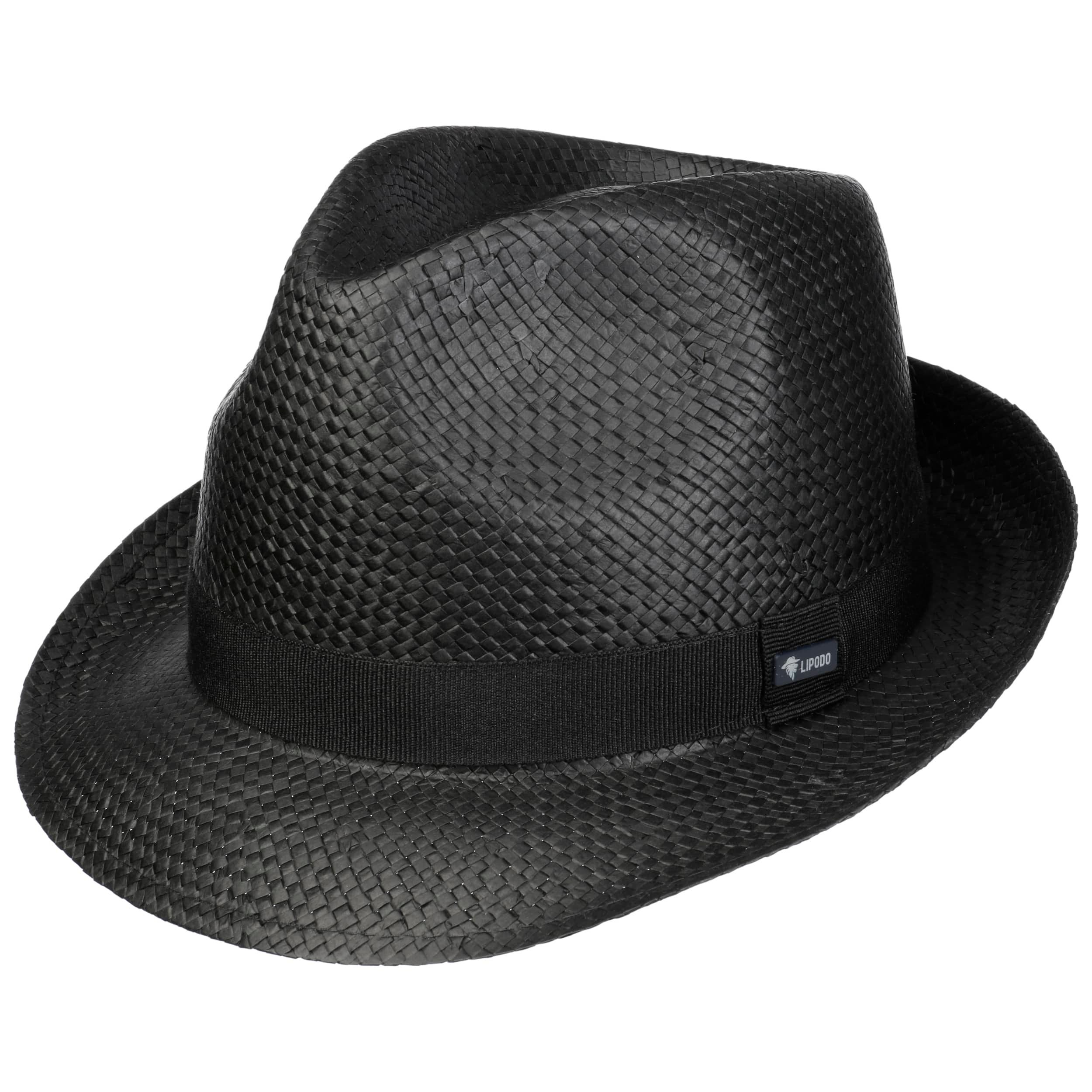 Cappello Trilby In Feltro Di Lana – Taglia 59 Cm – Nero – Made In Italy