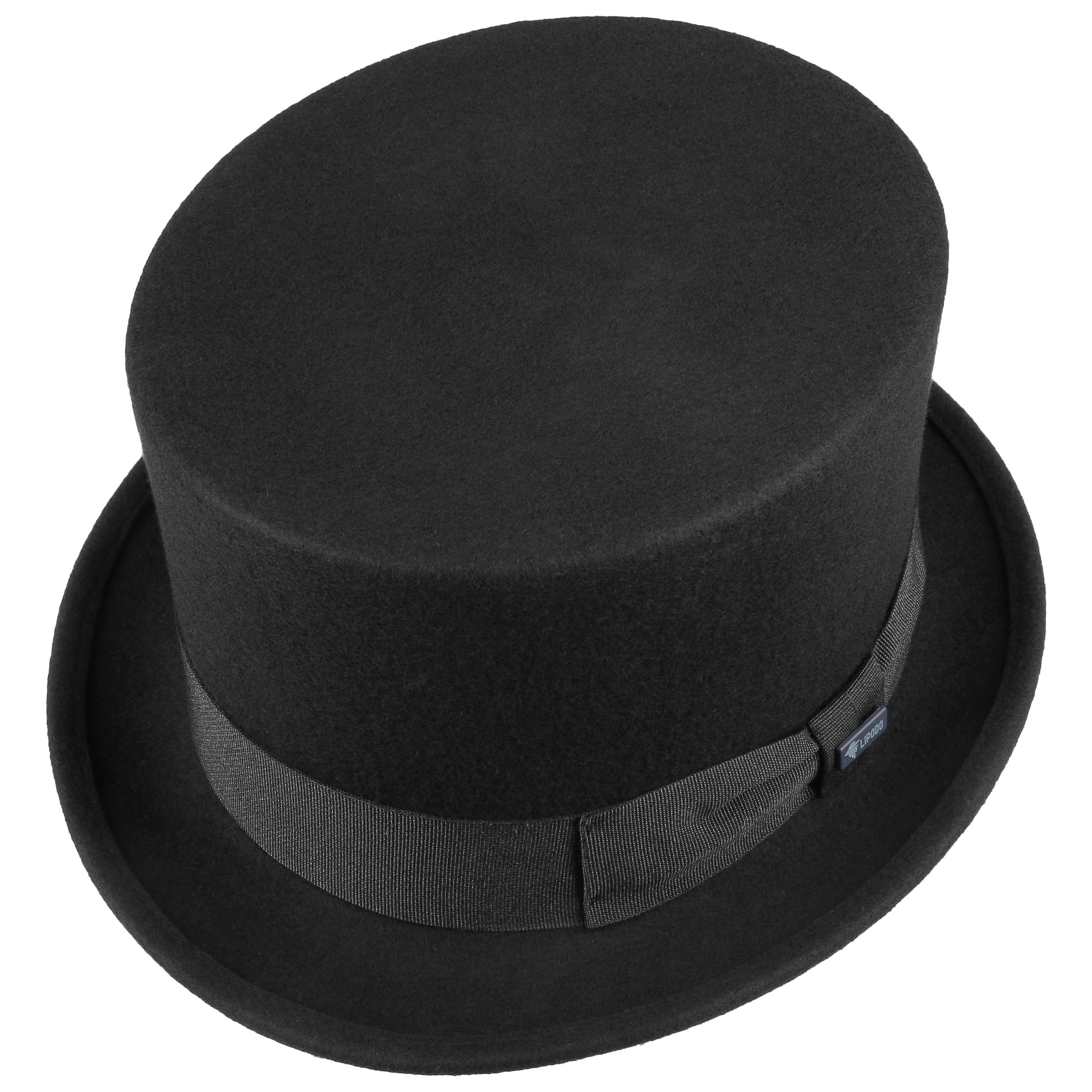 Cappelleria Melegari Cappello A Cilindro In Feltro Di Lana Hand Made In Italy Large 120827659