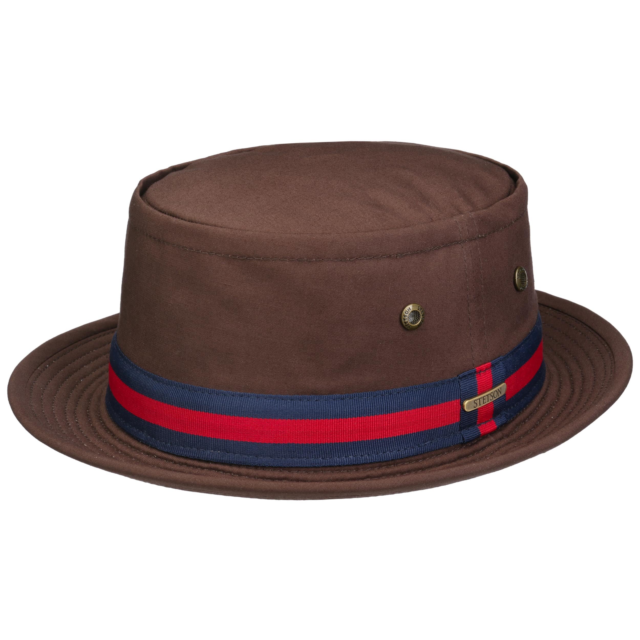 Cappello Pork Pie In Feltro Di Lana Stone – Made In Italy, Artigianale Con Cupola 9-10 Cm E Ala 5 Cm, Realizzato Su Ordinazione