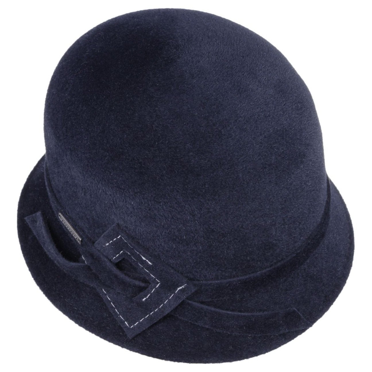 CAPPELLO CLOCHE FELTRO LANA ARROTOLABILE RICHIUDIBILE MADE IN ITALY