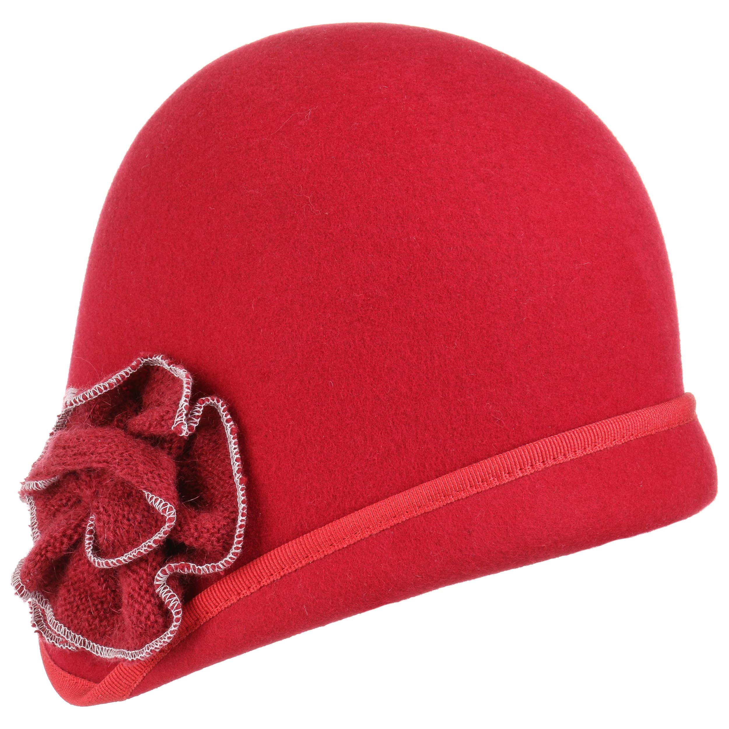 Cloche Vintage Donna Con Fiori - Cappello A Bombetta Elegante Per Chiesa, Matrimonio, Primavera/Estate
