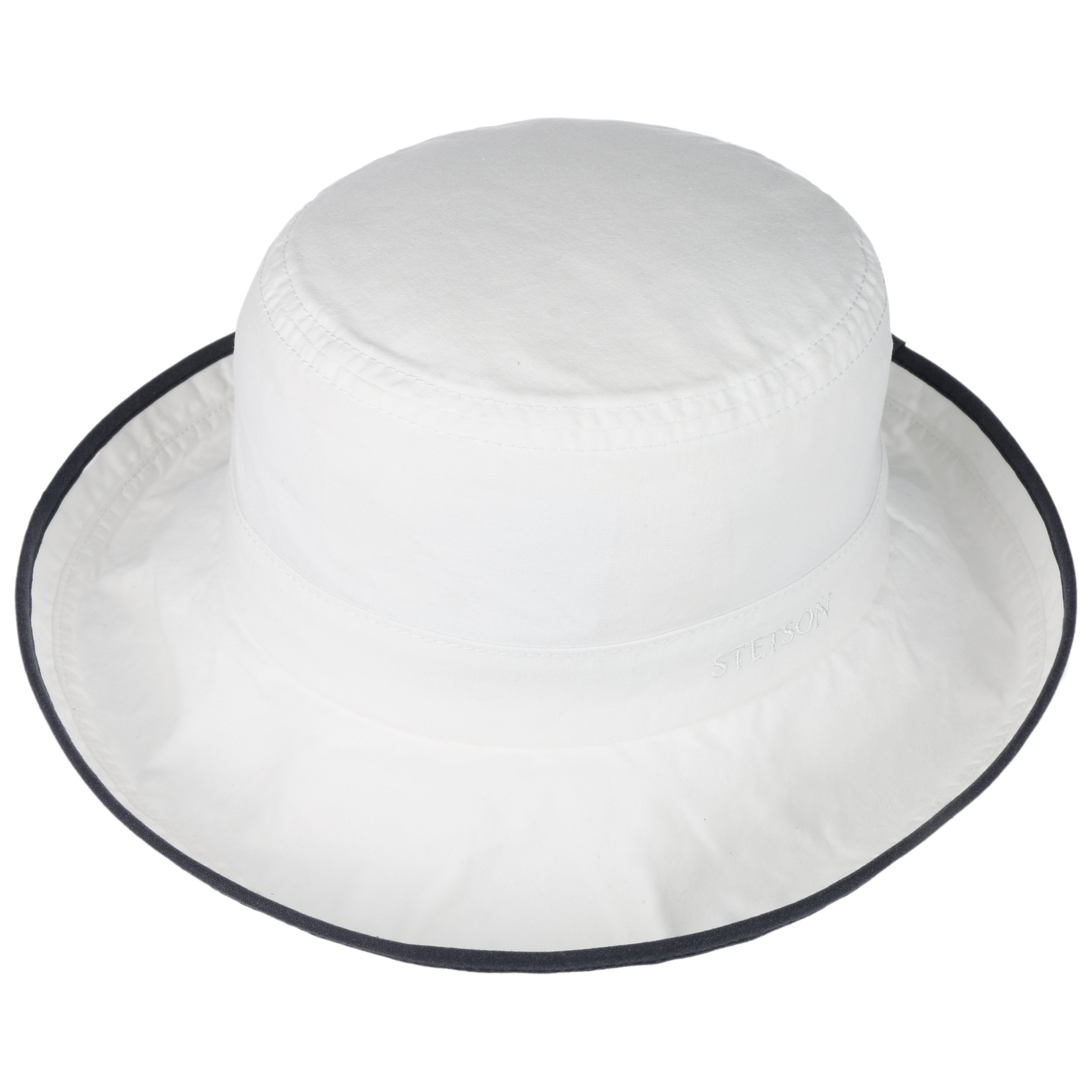 Stetson Cappello In Lino Lonoke Donna - Cappello Da Sole A Tesa Larga, Con Fodera, Protezione UV 40+