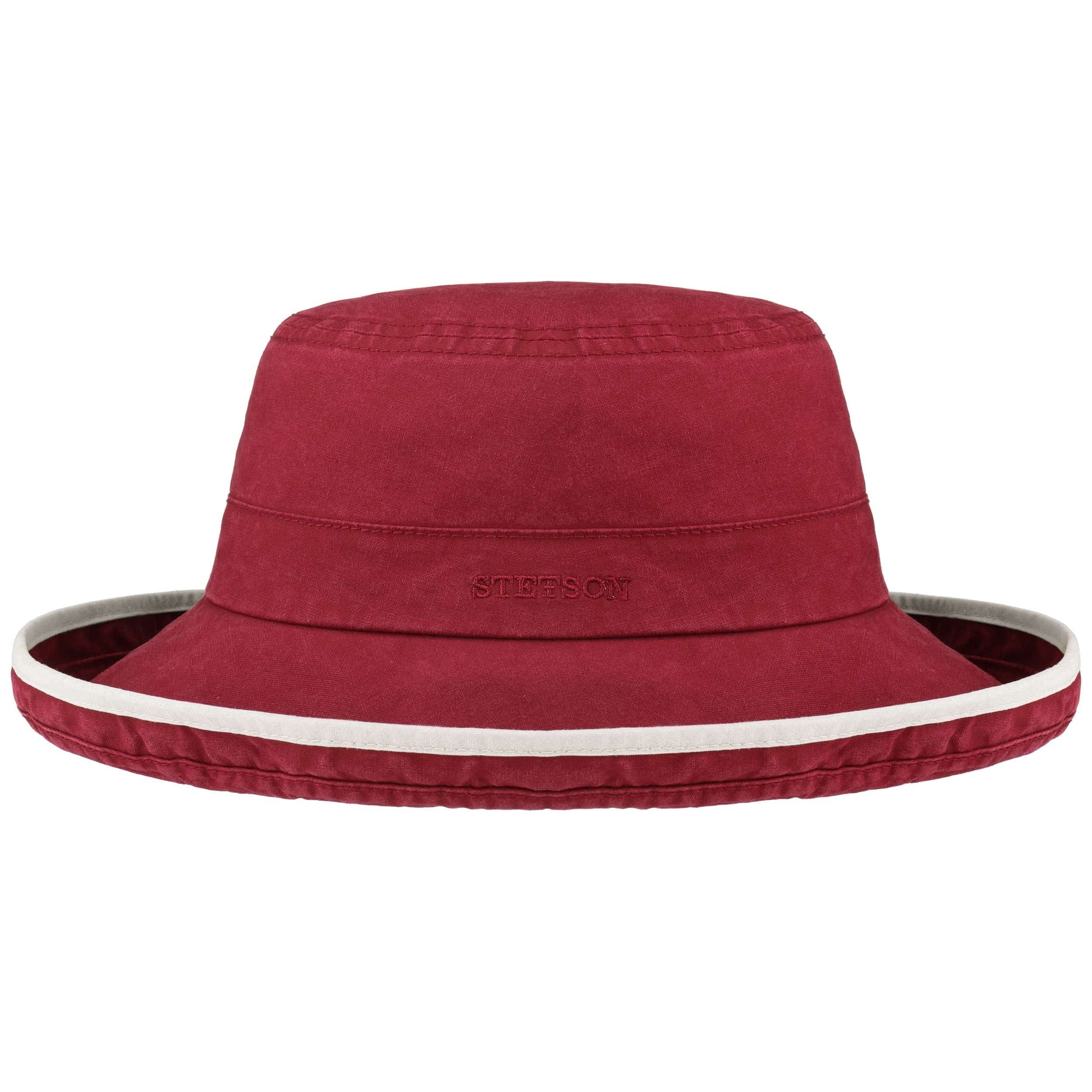 Stetson Cappello In Lino Lonoke Donna - Cappello Da Sole A Tesa Larga, Con Fodera, Protezione UV 40+