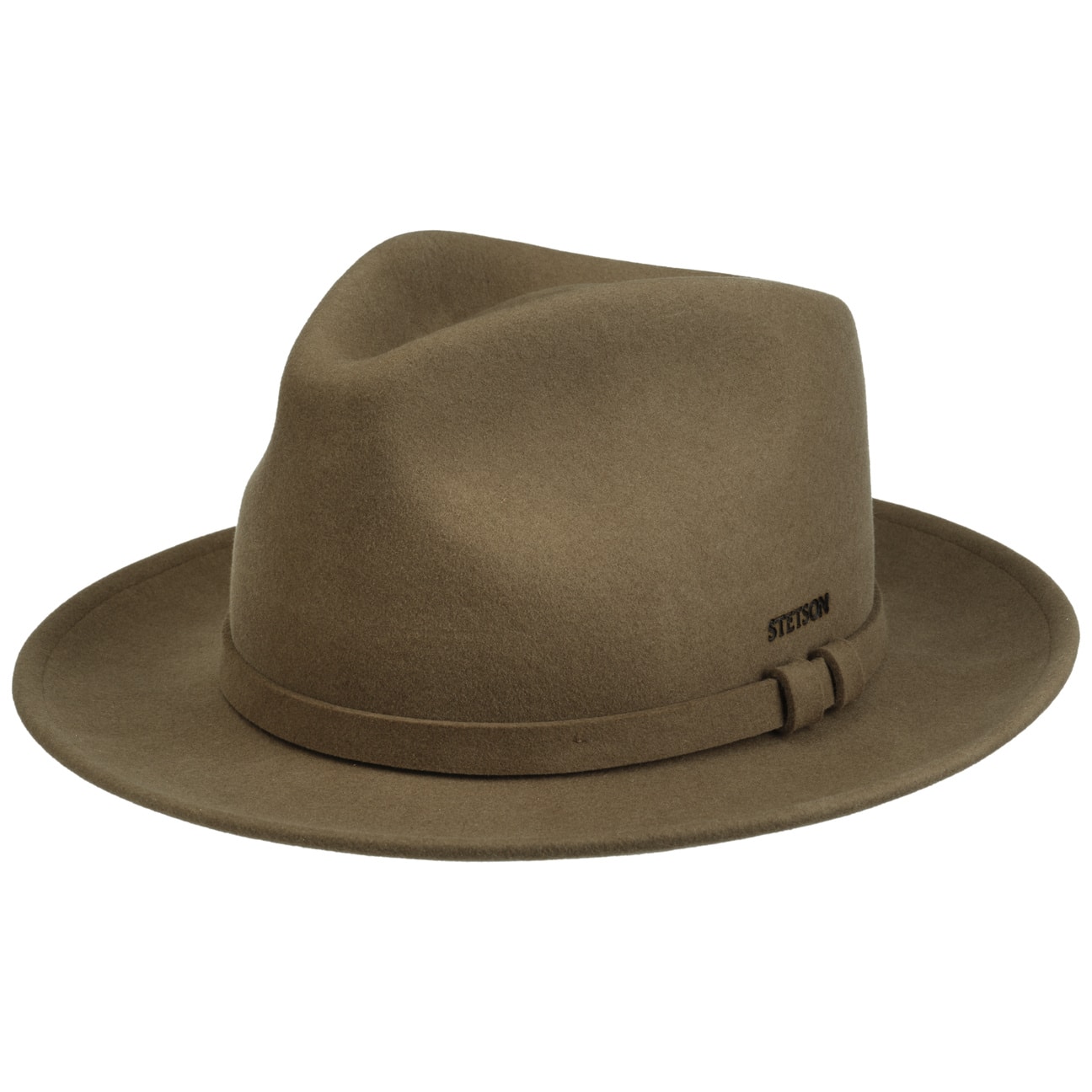 STETSON ステットソン Felt Fedora Brown 58cm STETSON ステットソン Felt Fedora Brown 58cm