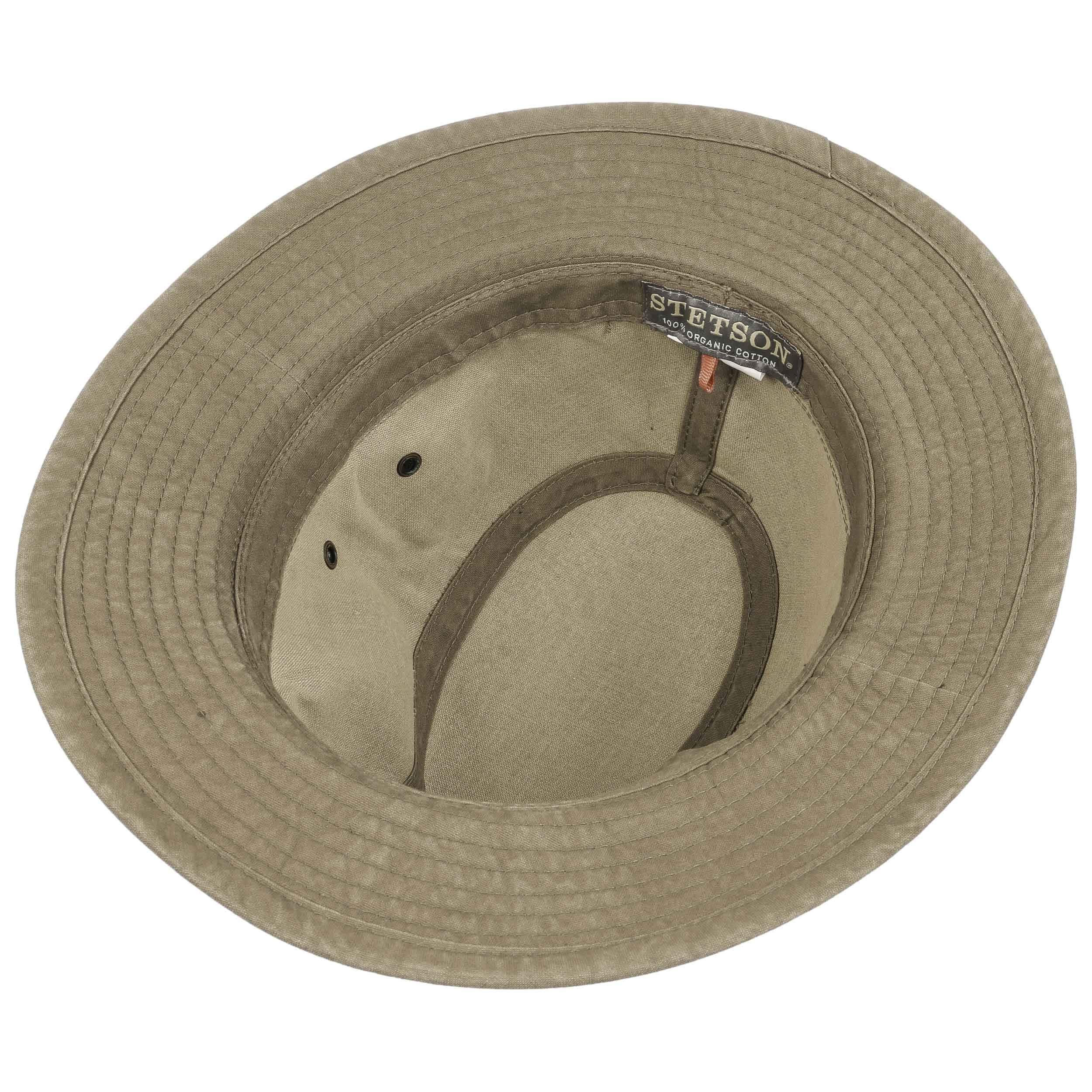 Cappello Stetson Traveller In Pelle Vitello Uomo/Donna - Estivo Con Fodera In Cotone - 4